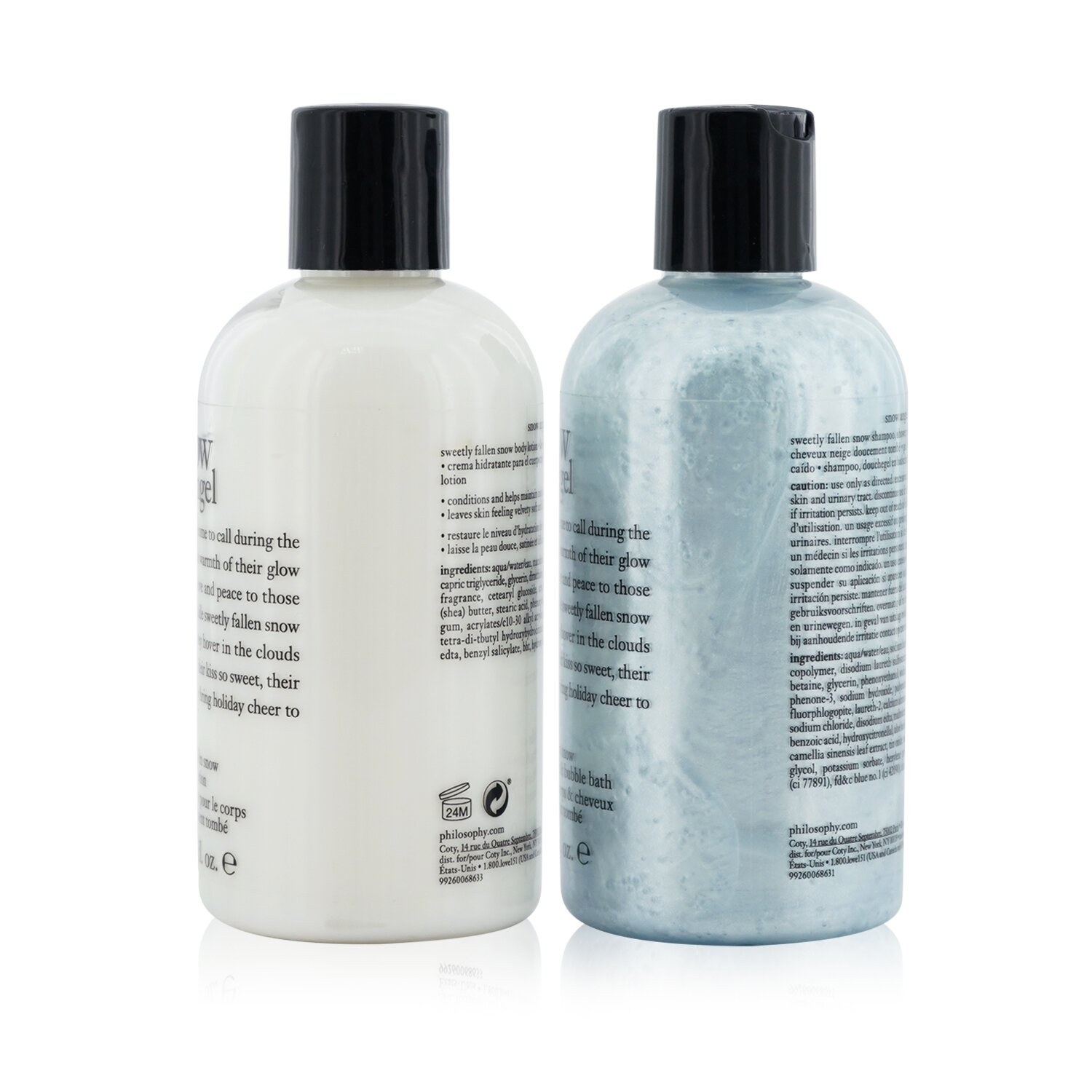 Philosophy Snow Angel Duo: Shower Gel 240ml + Body Lotion 240ml (Box Slightly Damaged) 2pcs