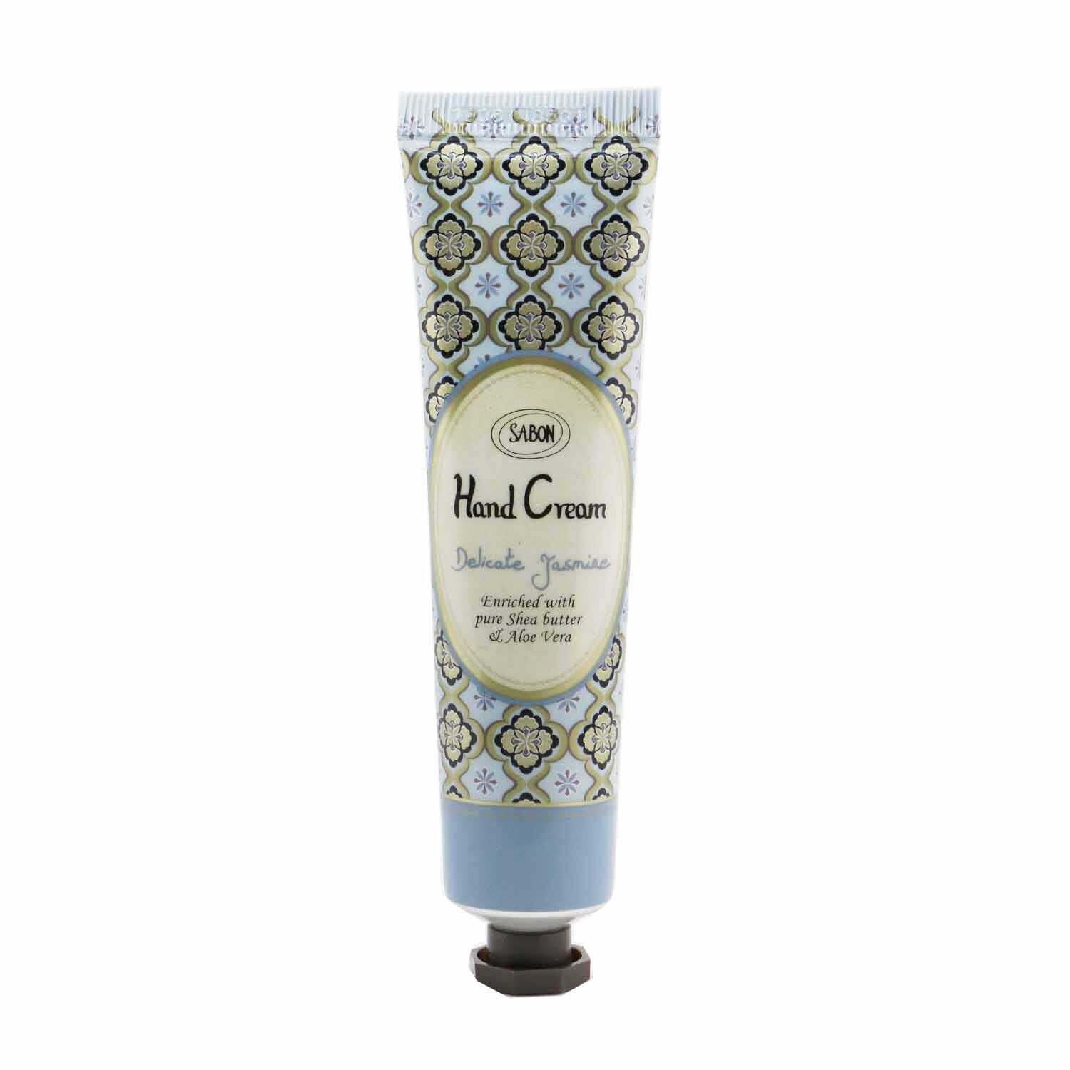 Sabon Hand Cream - Delicate Jasmine (Tube) 30ml/1.01oz