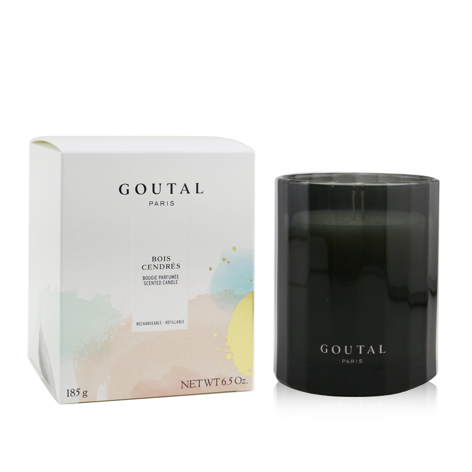 Goutal (Annick Goutal) Refillable Scented Candle - Bois Cendres 185g/6.5oz