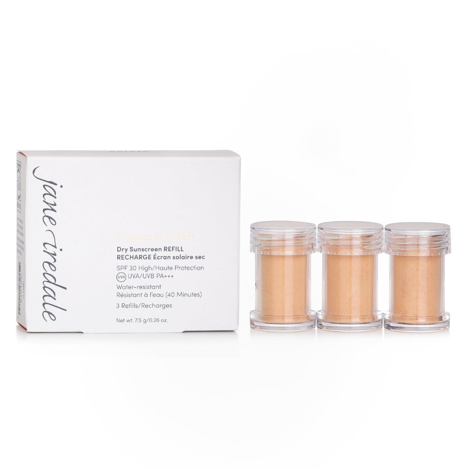 Jane Iredale Powder ME SPF Dry Sunscreen SPF 30 Refill 3x2.5g/0.09oz
