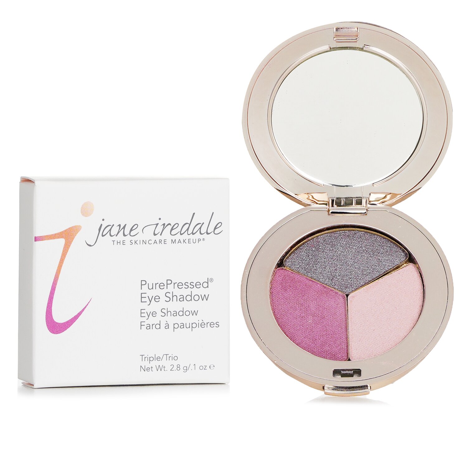 Jane Iredale PurePressed Triple Eye Shadow 2.8g/0.1oz