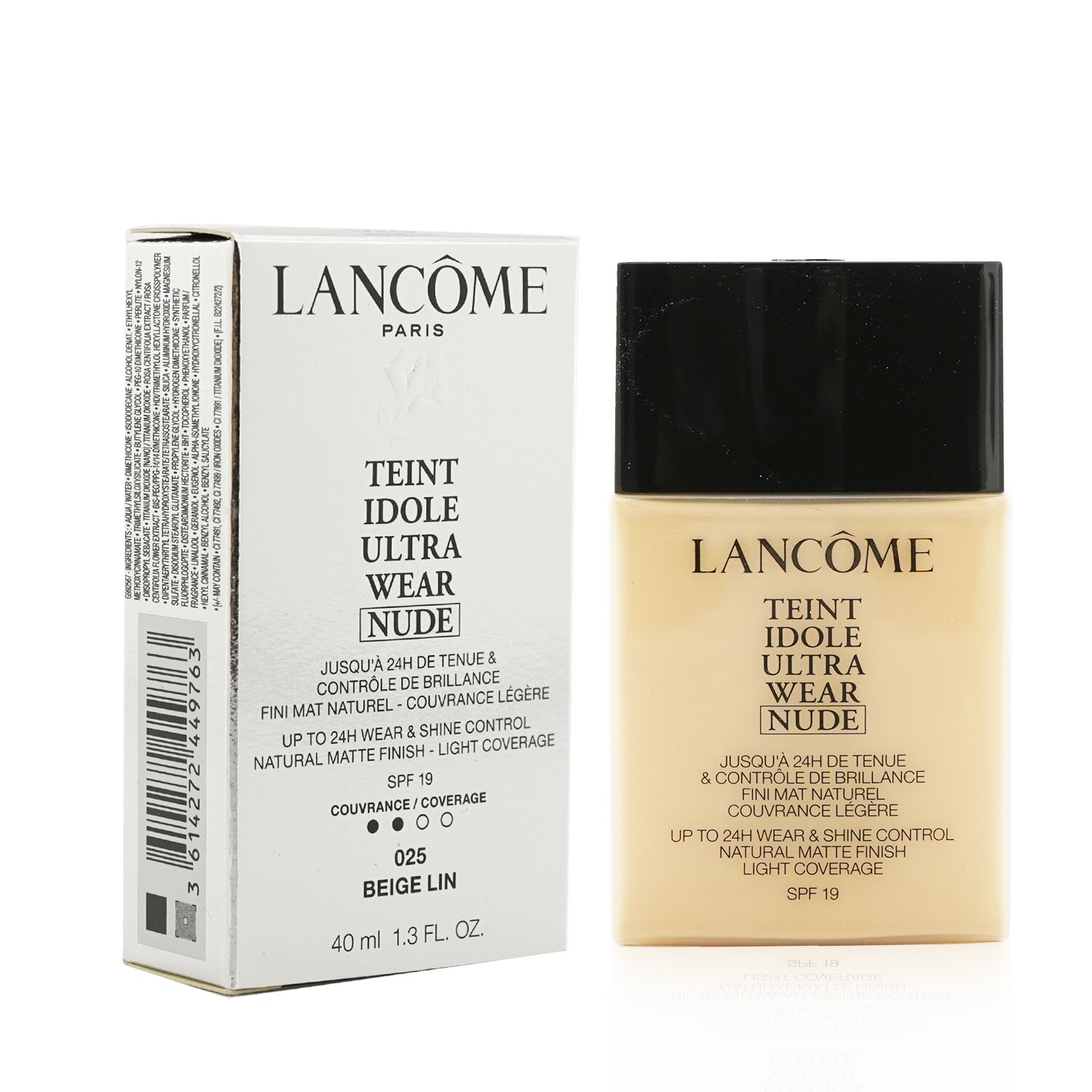 Lancome Teint Idole Ultra Wear Nude Foundation SPF19 40ml/1.3oz