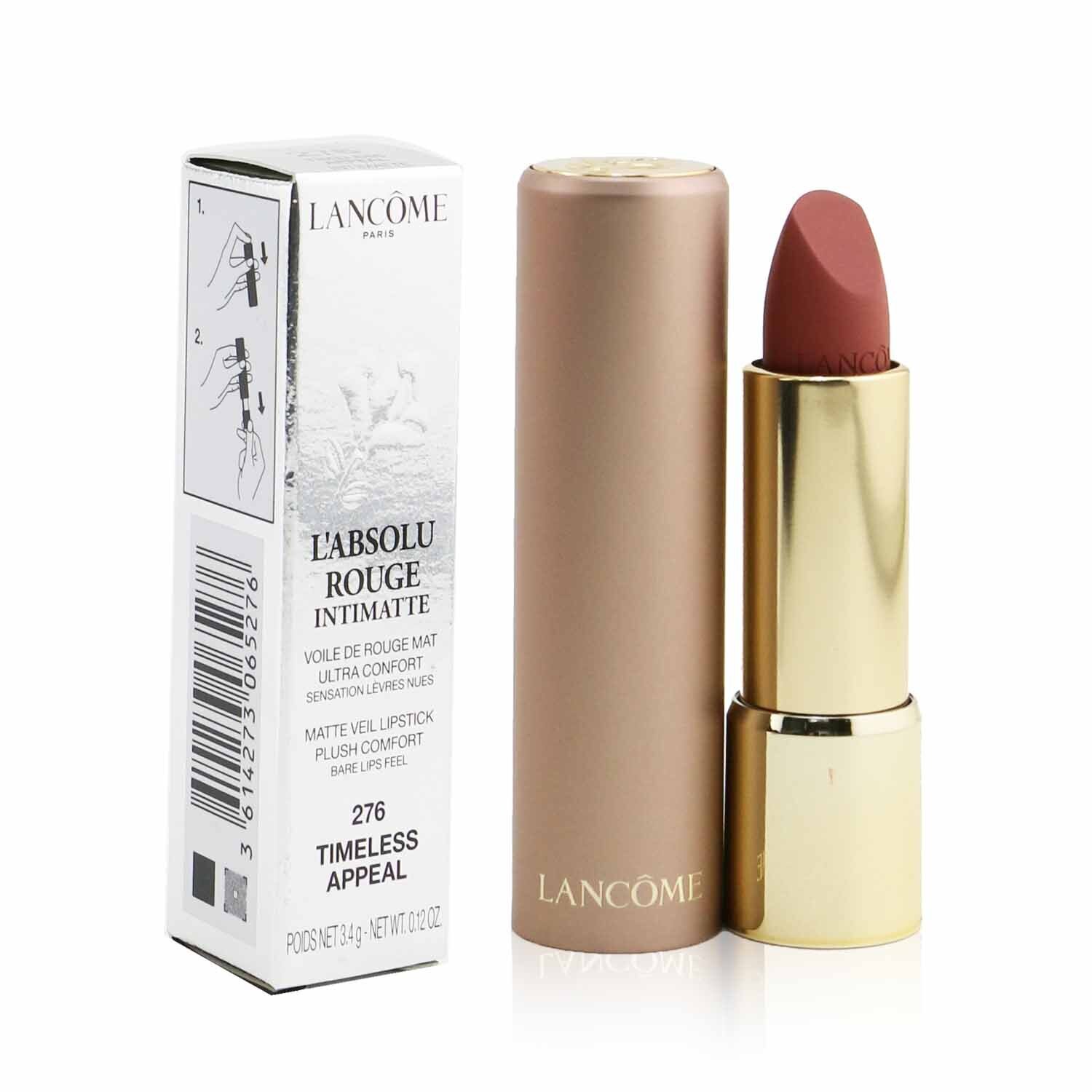 Lancome L'Absolu Rouge Intimatte Matte Veil Lipstick 3.4g/0.12oz