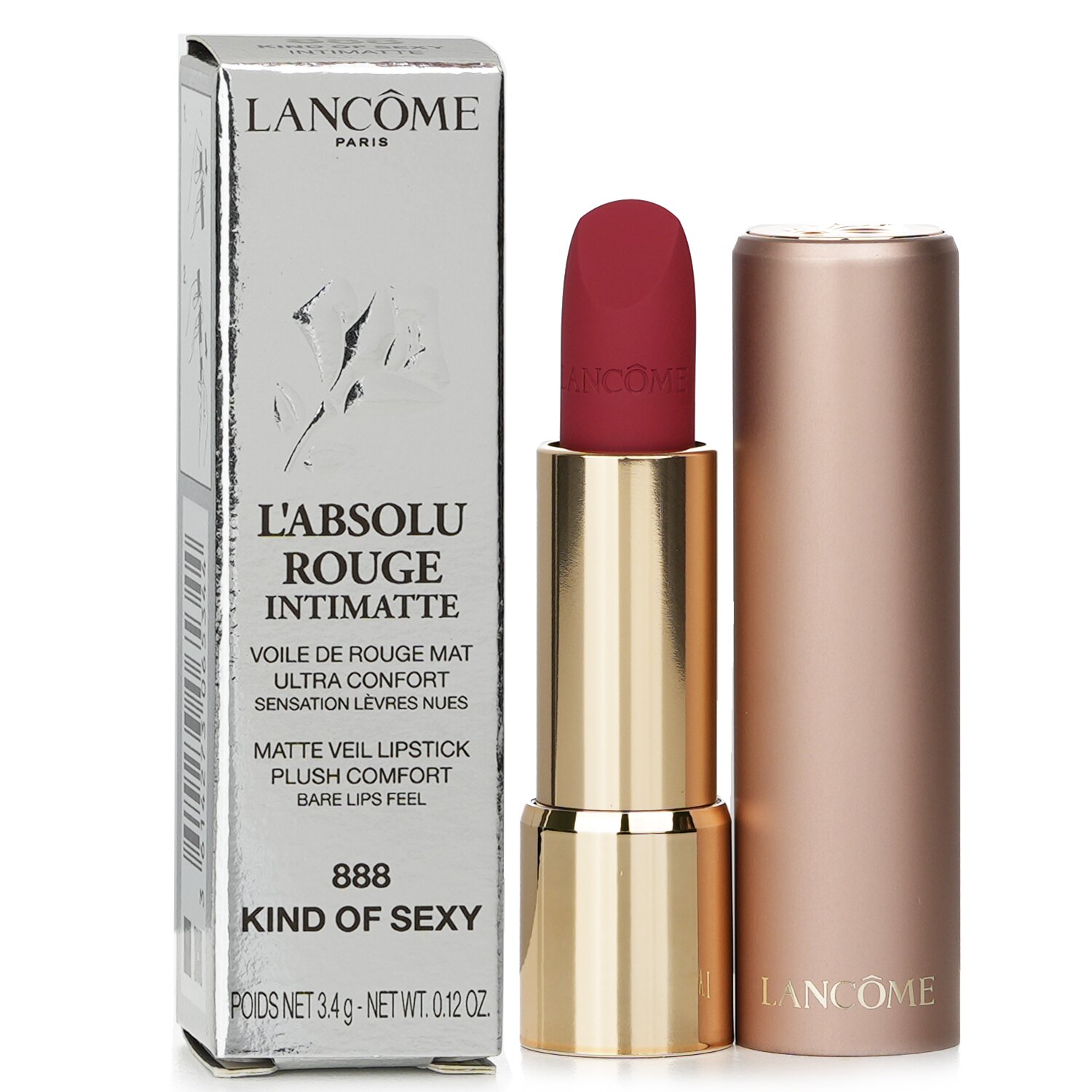 Lancome L'Absolu Rouge Intimatte Matte Veil Lipstick 3.4g/0.12oz