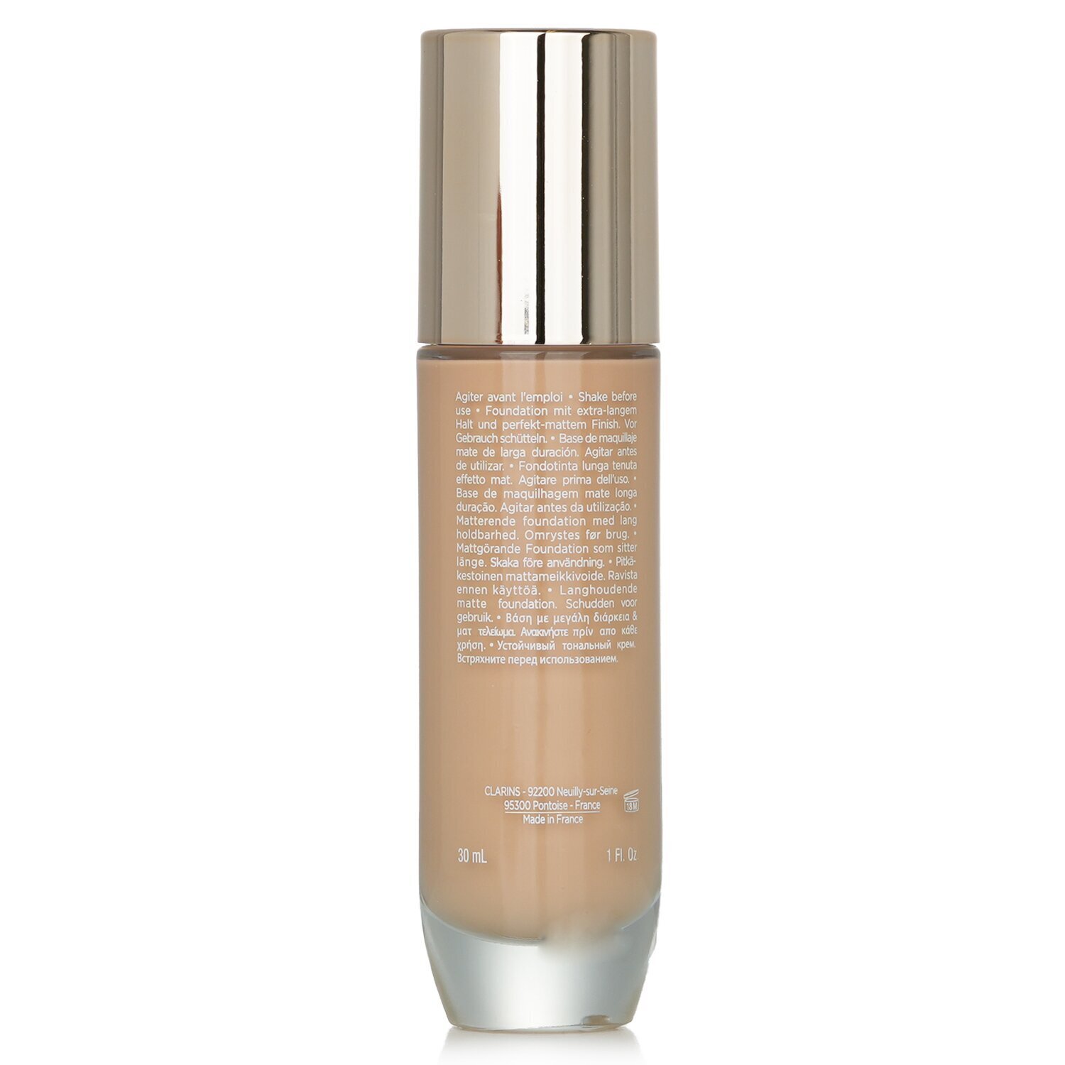Clarins Everlasting Long Wearing & Hydrating Matte Foundation 30ml/1oz