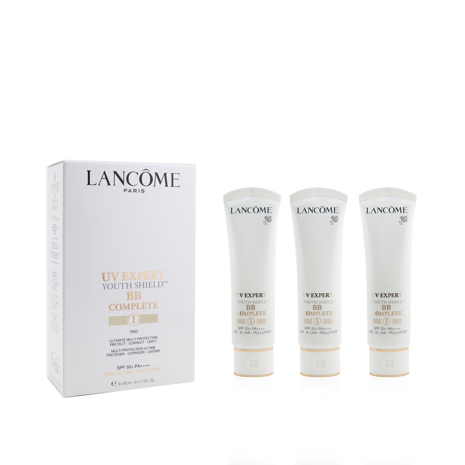 Lancome UV Expert Youth Shield BB Complete 1 SPF50 - Unify (Trio Pack) 3x50ml/1.7oz