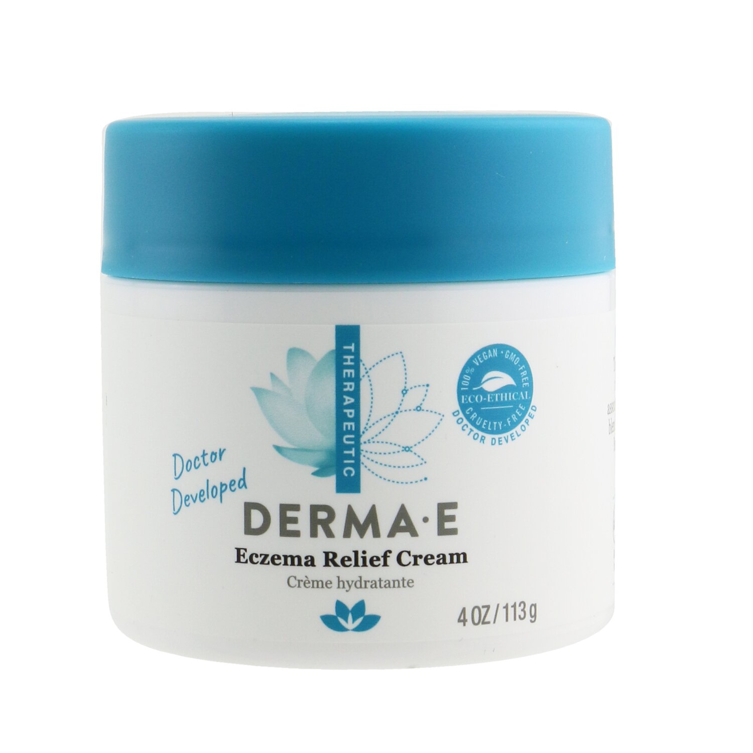 Derma E Therapeutic Eczema Relief Cream (Box Slightly Damaged) 113g/4oz