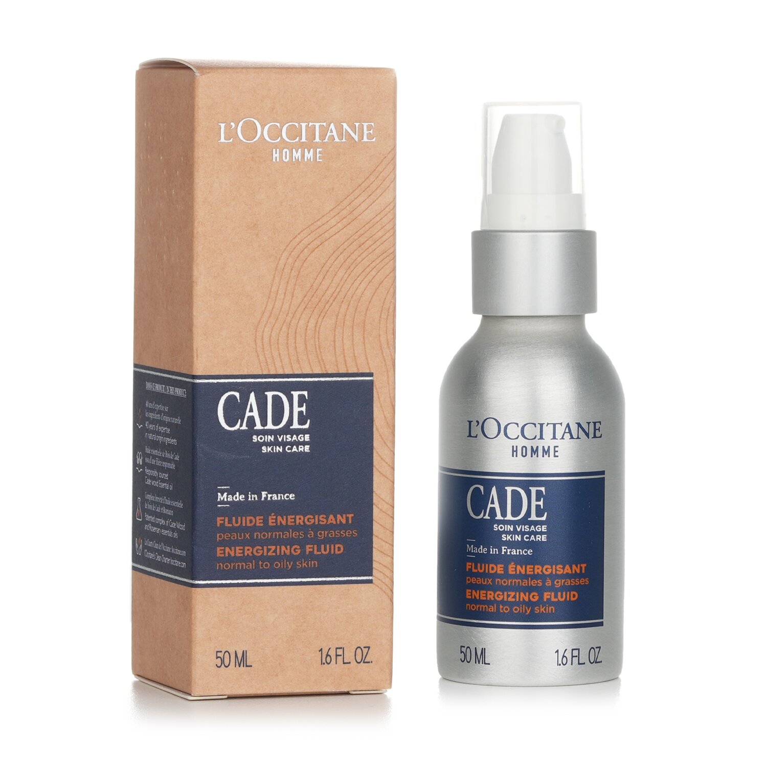 L'Occitane Cade Energizing Fluid - Normal To Oily Skin 50ml/1.6oz