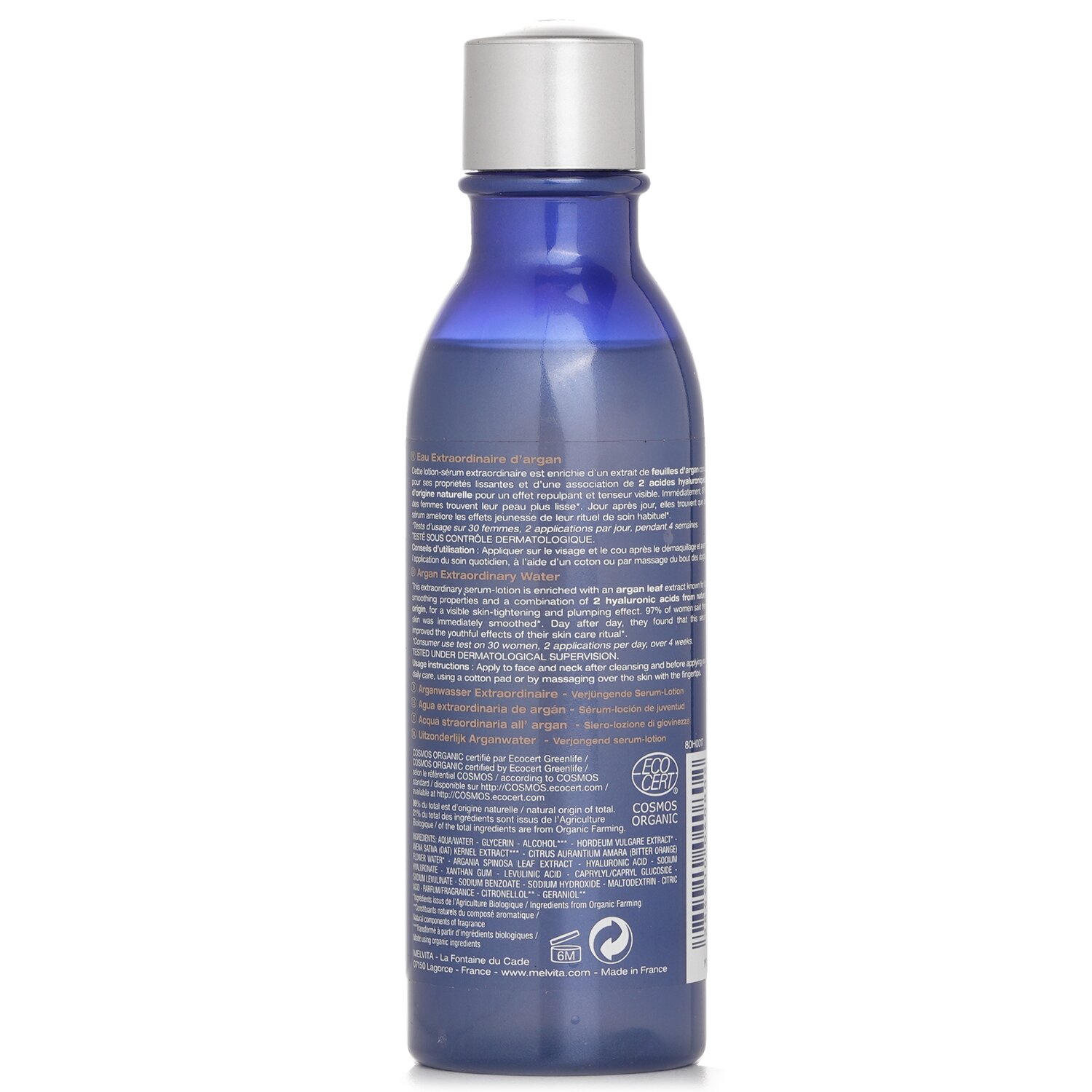 Melvita Argan Extraordinary Water - Youthful Serum-Lotion 100ml/3.3oz