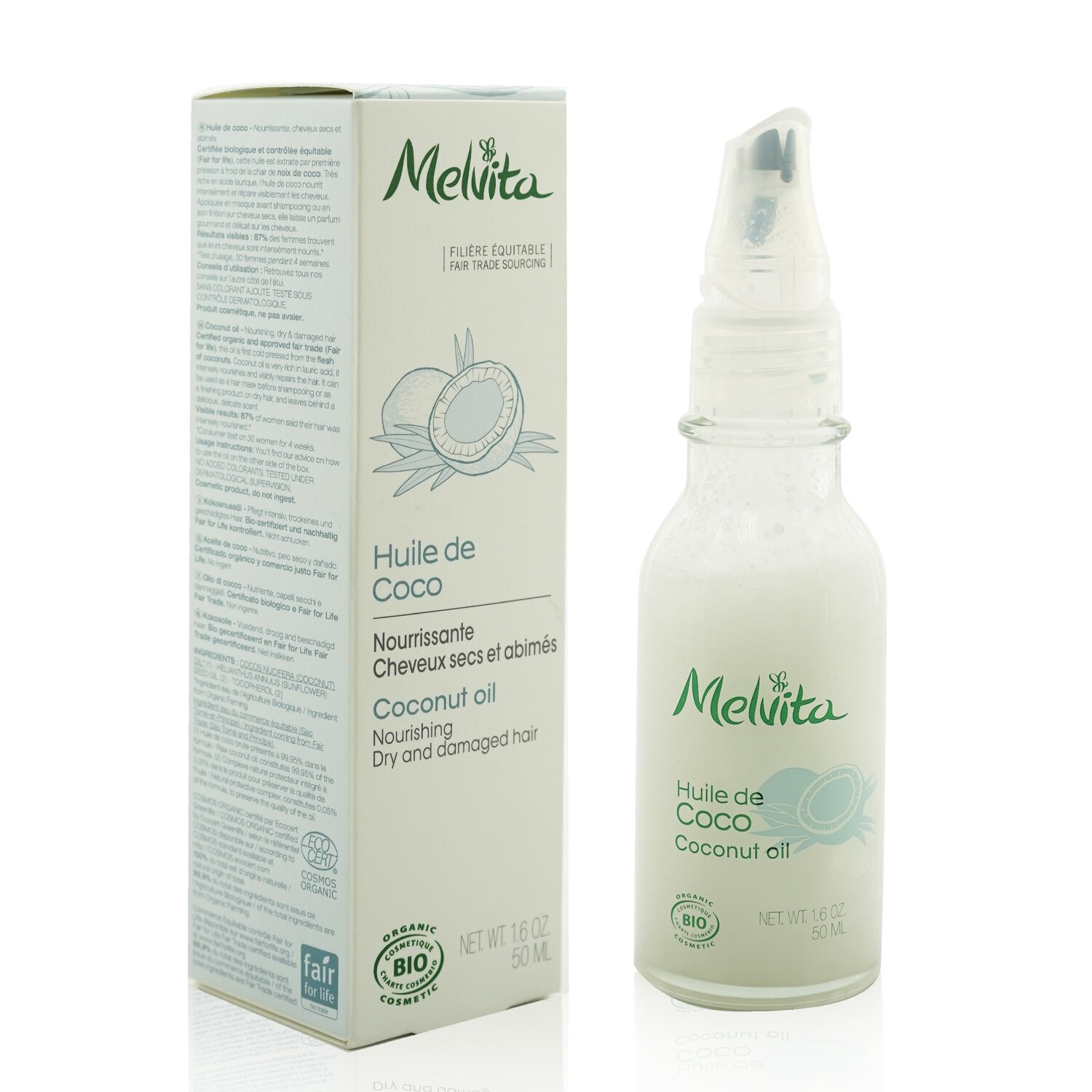 Melvita Кокосовое Масло 50ml/1.6oz