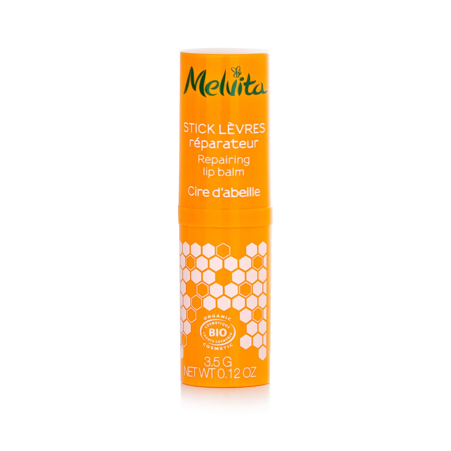 Melvita Cire D’Abeille Bee Wax Repairing Lip Balm 3.5g/0.12oz