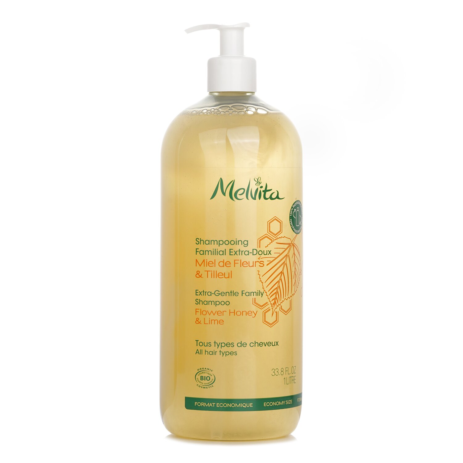 Melvita Extra-Gentle Family Shampoo (All Hair Types) 1000ml/33.8oz