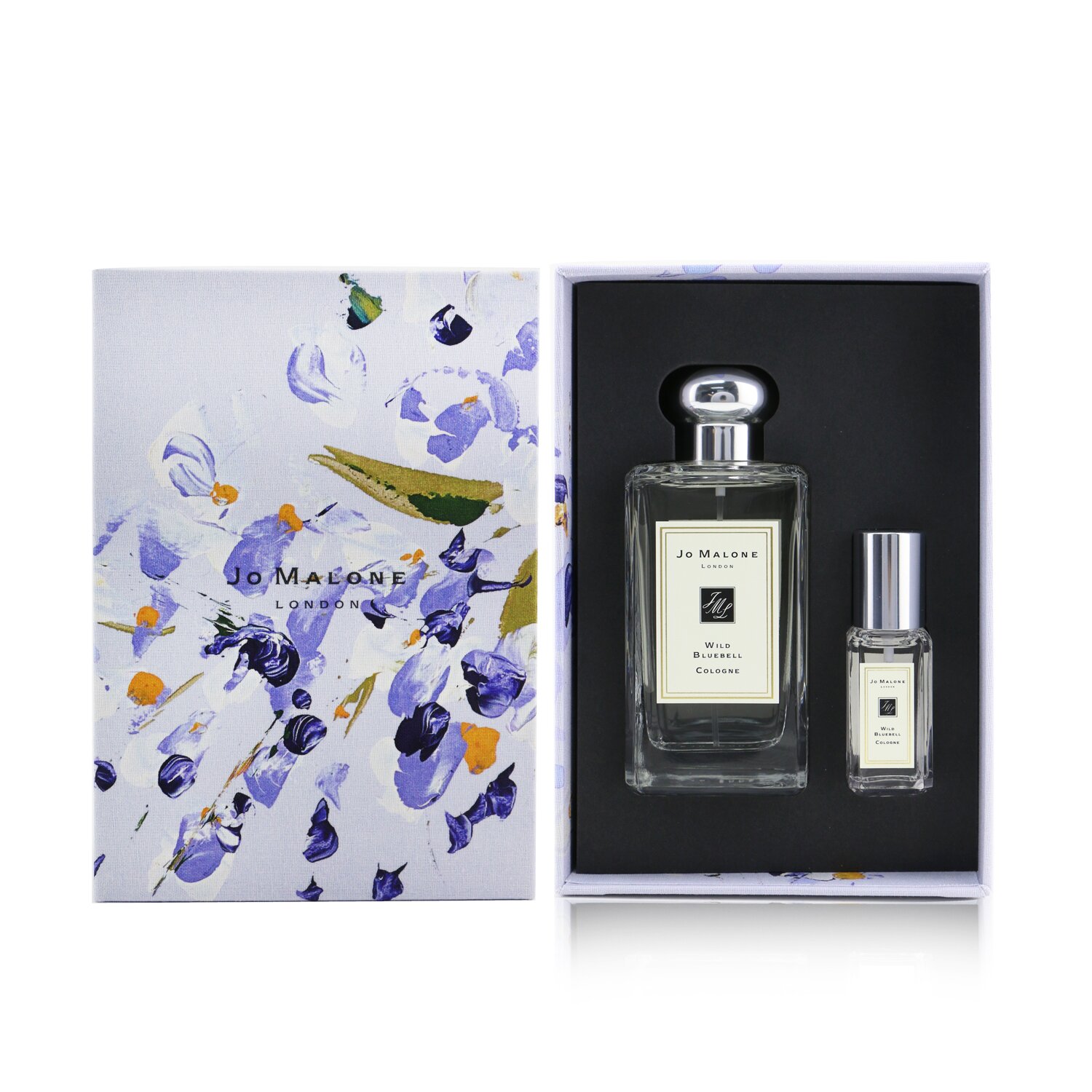 Jo Malone 祖.馬龍  Wild Bluebell古龍水2枝盒裝: 古龍水噴霧 100ml/3.4oz + 古龍水噴霧 9ml/0.3oz 2pcs