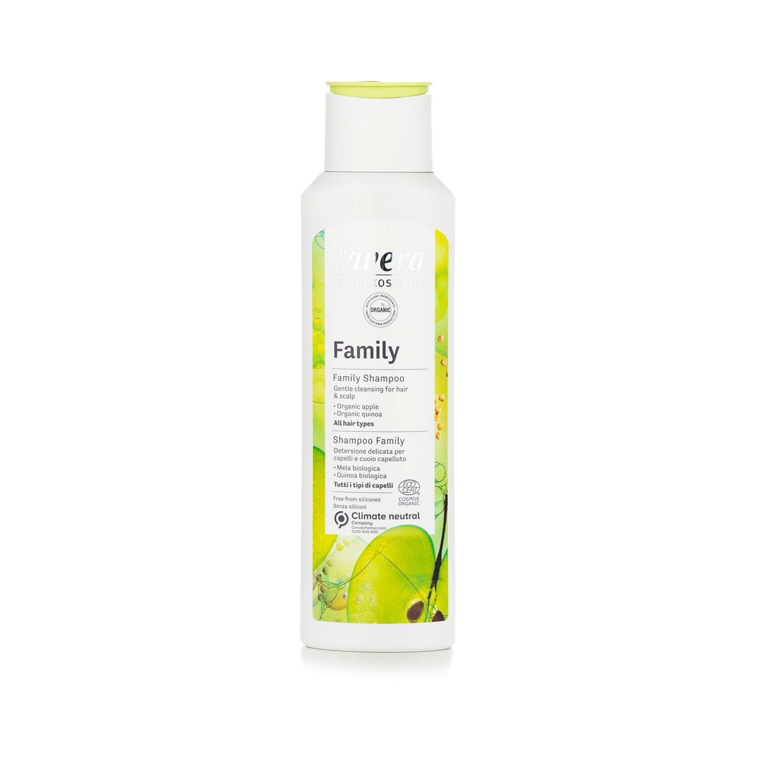Lavera Family Shampoo (All Hair Types) 250ml/8.8oz