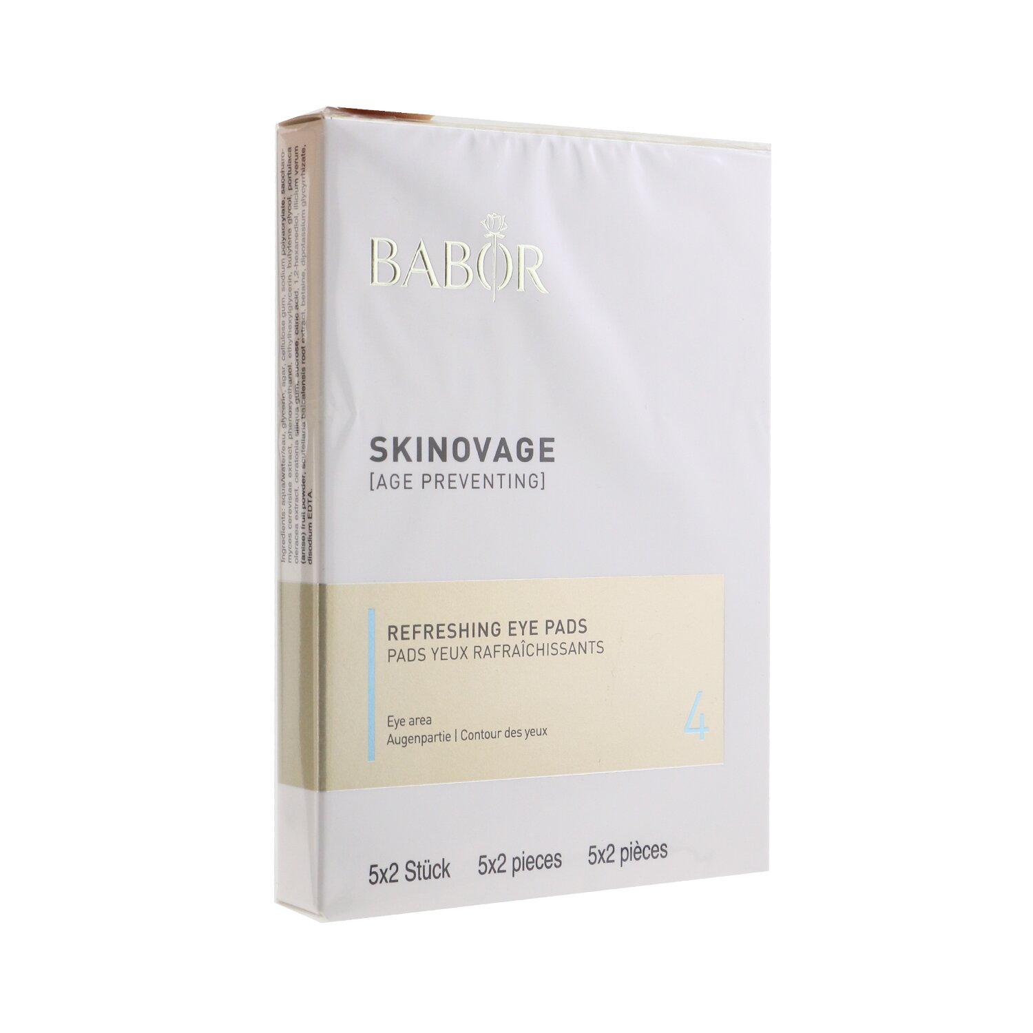 Babor Skinovage [Age Preventing] Refreshing Eye Pads 4 5x2pcs