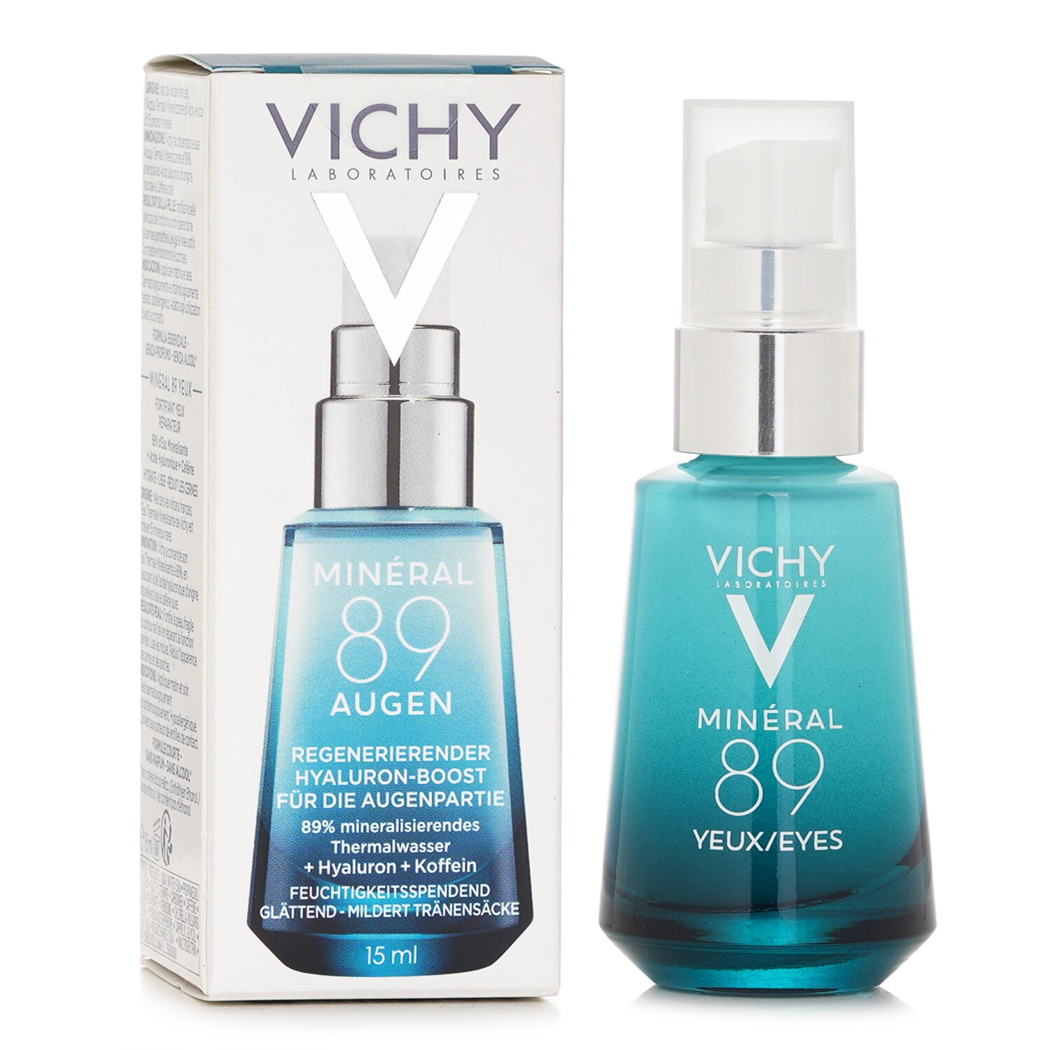 Vichy Mineral 89 Eyes Hyaluronic Acid Eye Gel ג'ל לעיניים 15ml/0.5oz