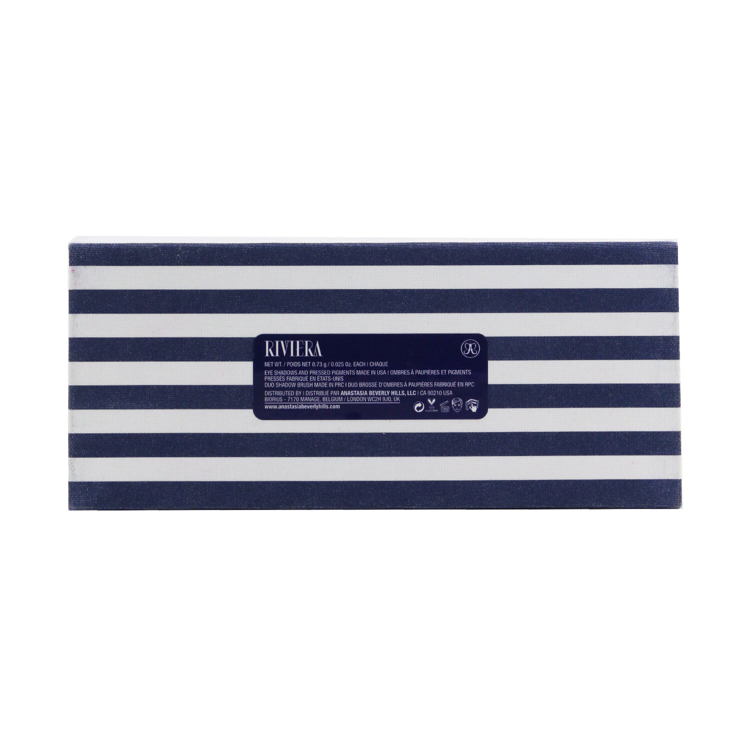 Anastasia Beverly Hills Riviera Paleta de Sombras de Ojos (14x Sombras de Ojos + 1x Brocha de Sombra Dúo) (Sin Caja) Picture Color