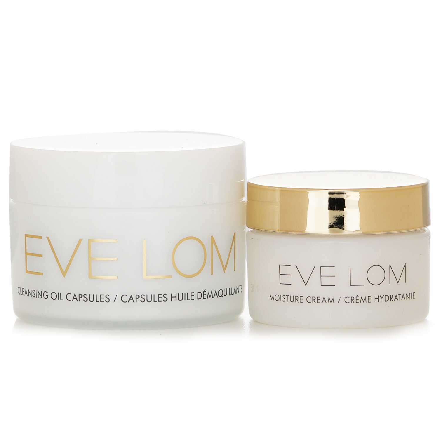 Eve Lom Begin & End Ornament Travel Set: Cleansing Oil Capsules 7x1.25ml/0.04oz + Moisture Cream 8ml/0.26oz 2pcs