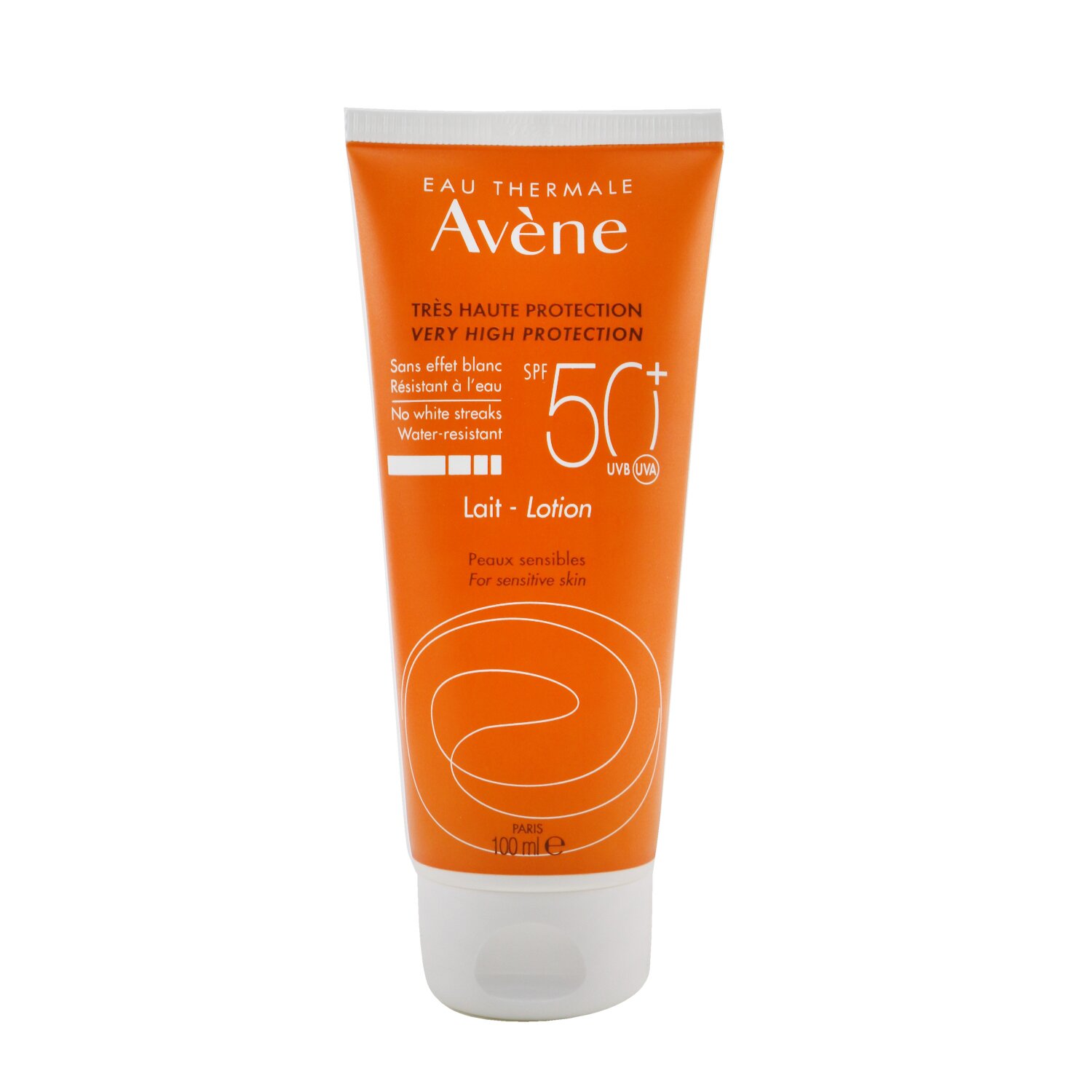 Avene Солнцезащитный Лосьон SPF 50+ - для Чувствительной Кожи (Без Коробки) 100ml/3.4oz
