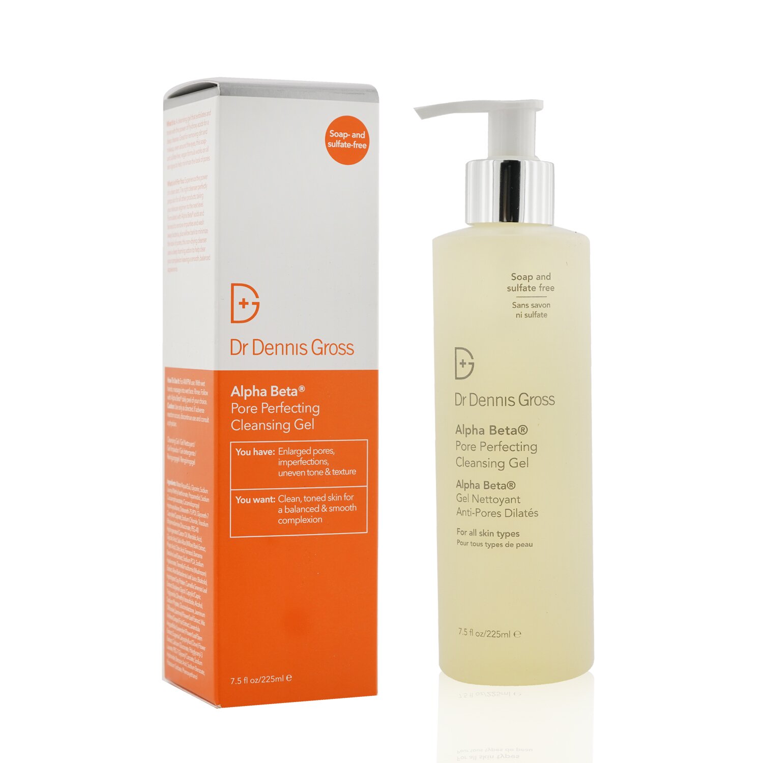 Dr Dennis Gross Alpha Beta Pore Perfecting Cleansing Gel (Box Slightly Damaged) 225ml/7.5oz