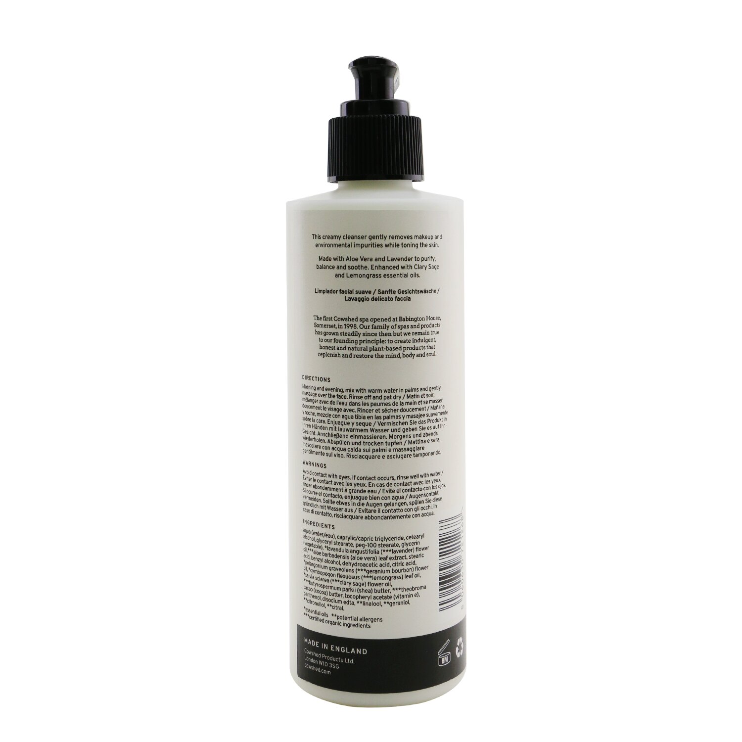 Cowshed Cleanse Gentle Face Wash 250ml/8.45oz