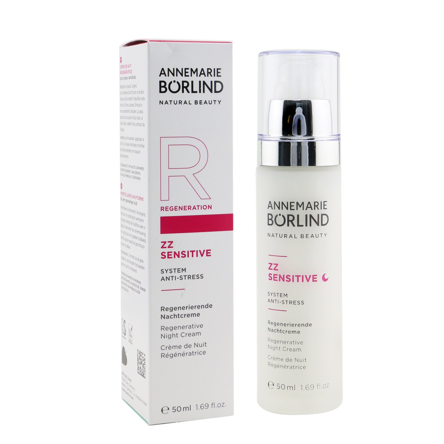 Annemarie Borlind ZZ Sensitive System Anti-Stress Regenerative Night Cream - For Sensitive Skin 50ml/1.69oz
