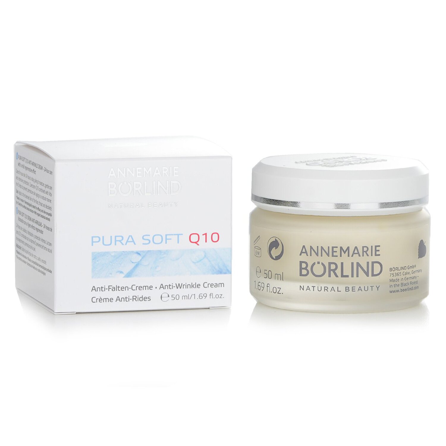 Annemarie Borlind 安娜柏琳 Pura Soft Q10 抗皺霜 50ml/1.69oz