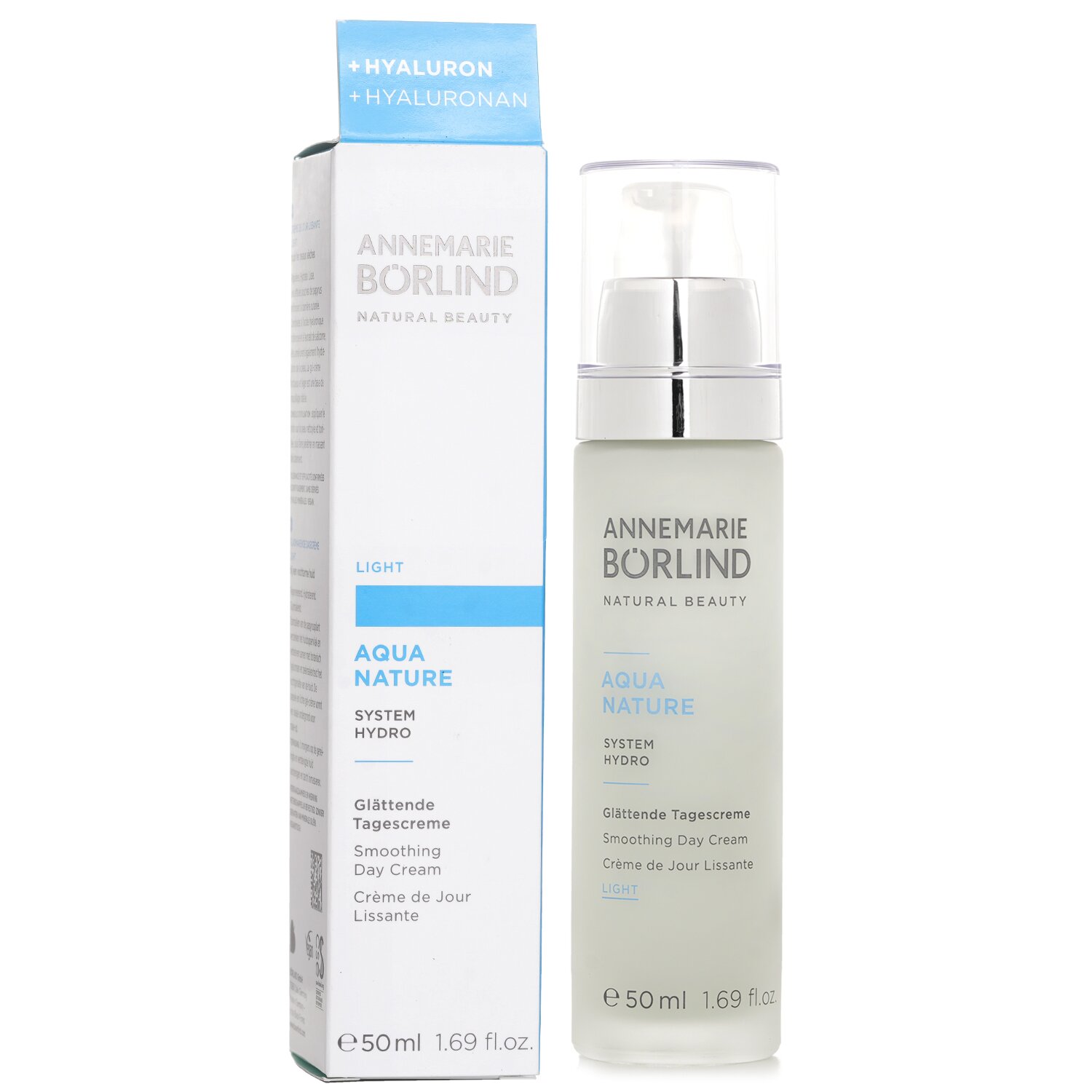 Annemarie Borlind Aquanature System Hydro Smoothing Day Cream Light - For Dehydrated Skin 50ml/1.69oz
