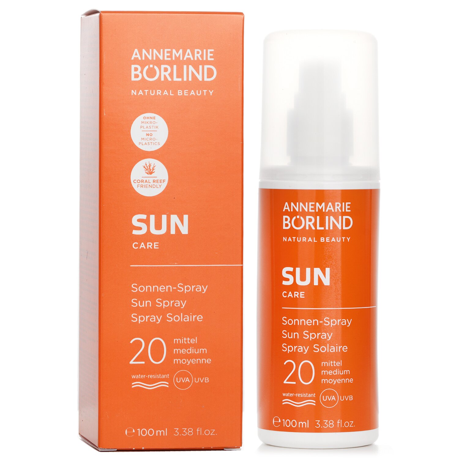 Annemarie Borlind Sun Care Солнцезащитный Спрей SPF 20 100ml/3.38oz