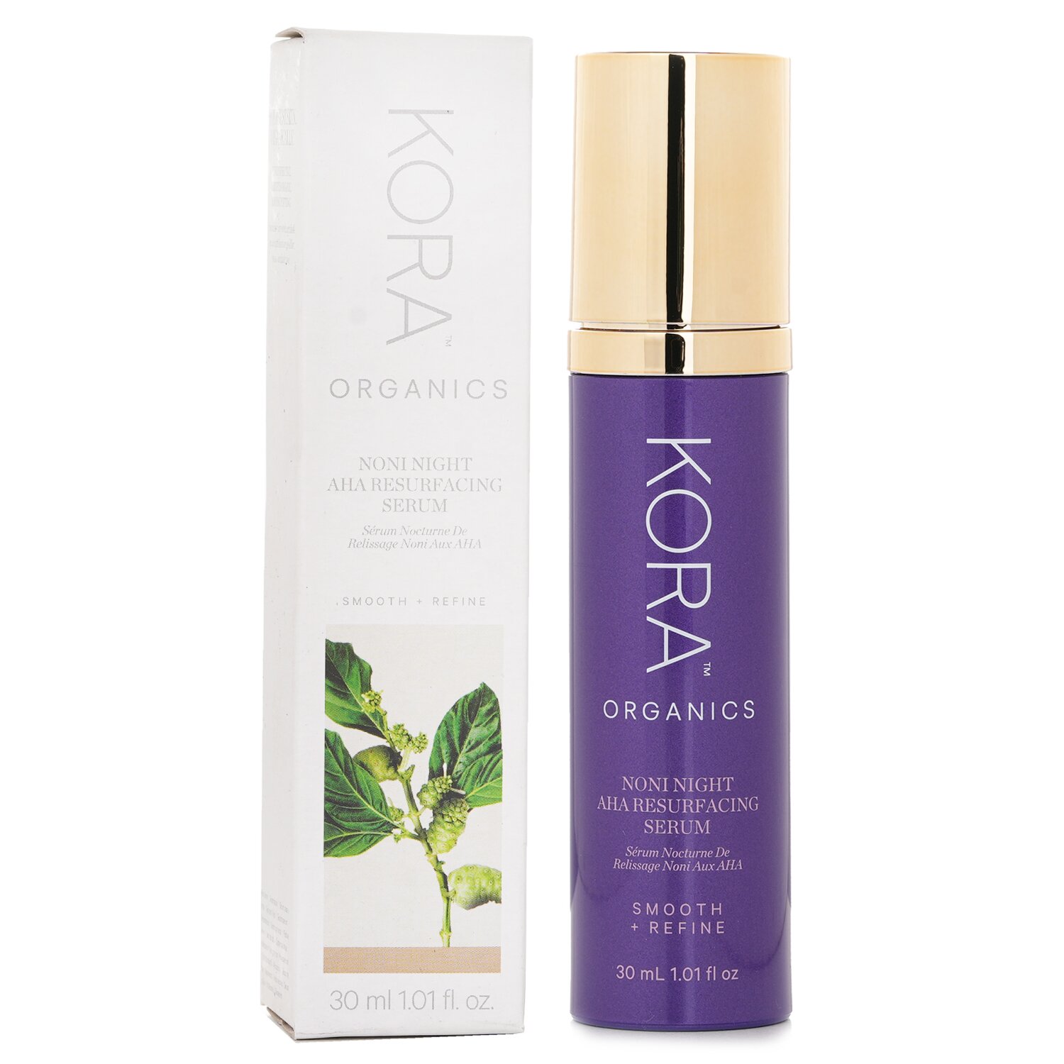 Kora Organics Noni Night AHA Resurfacing Serum 30ml/1.01oz