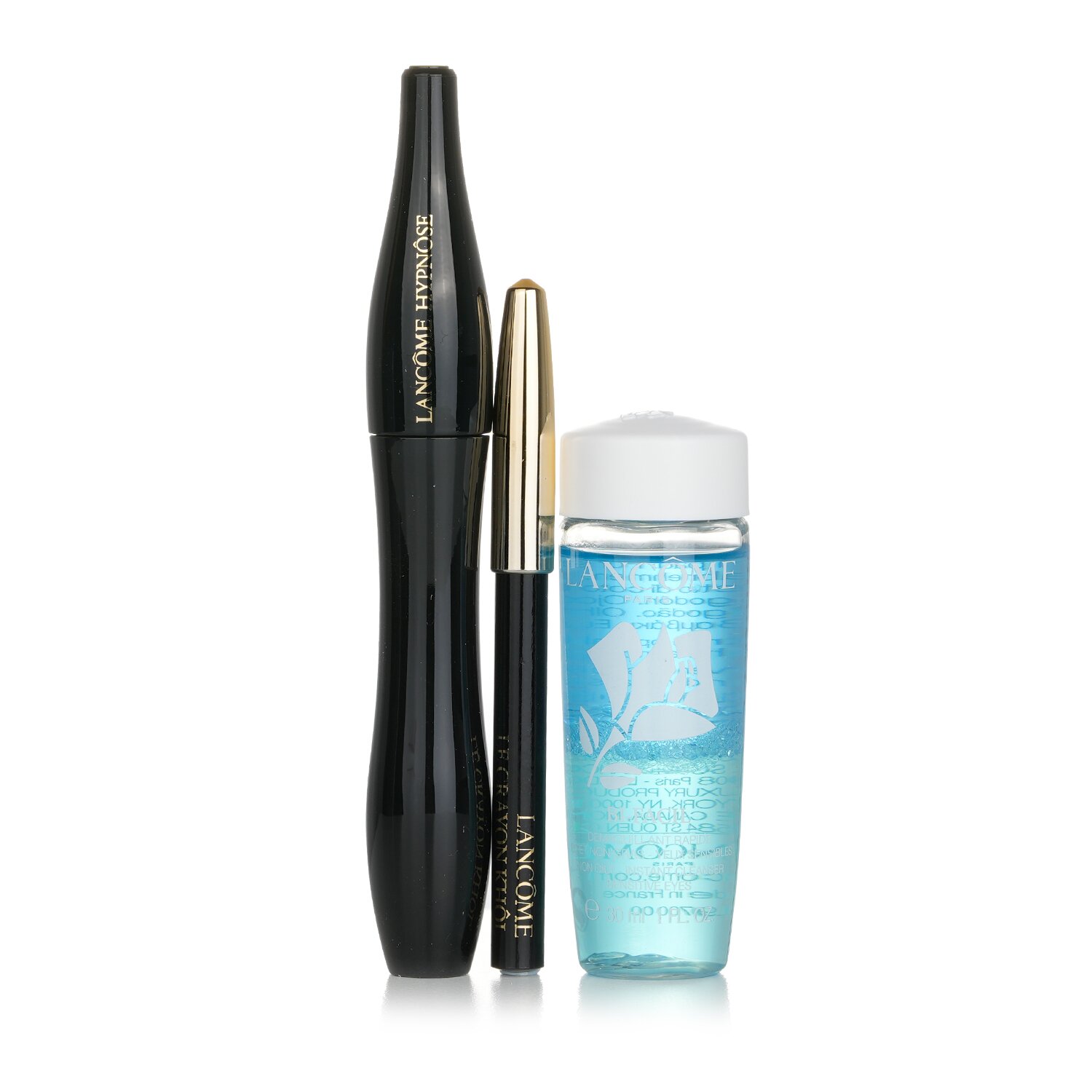 Lancome Hypnose Mascara Set (1x Hypnose Mascara, 1x Mini Le Crayon Khol, 1x Bi Facil ) 3pcs
