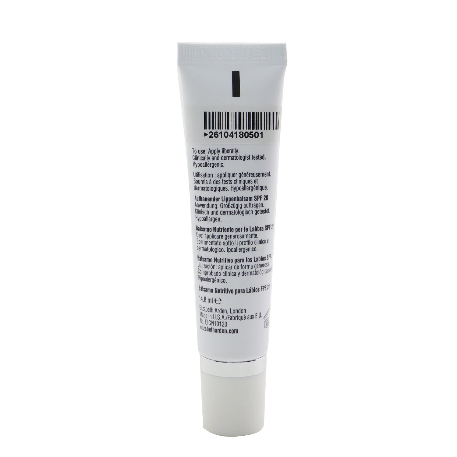 Elizabeth Arden Eight Hour Cream Nourishing Lip Balm SPF 20 (Unboxed) 14.8ml/0.5oz