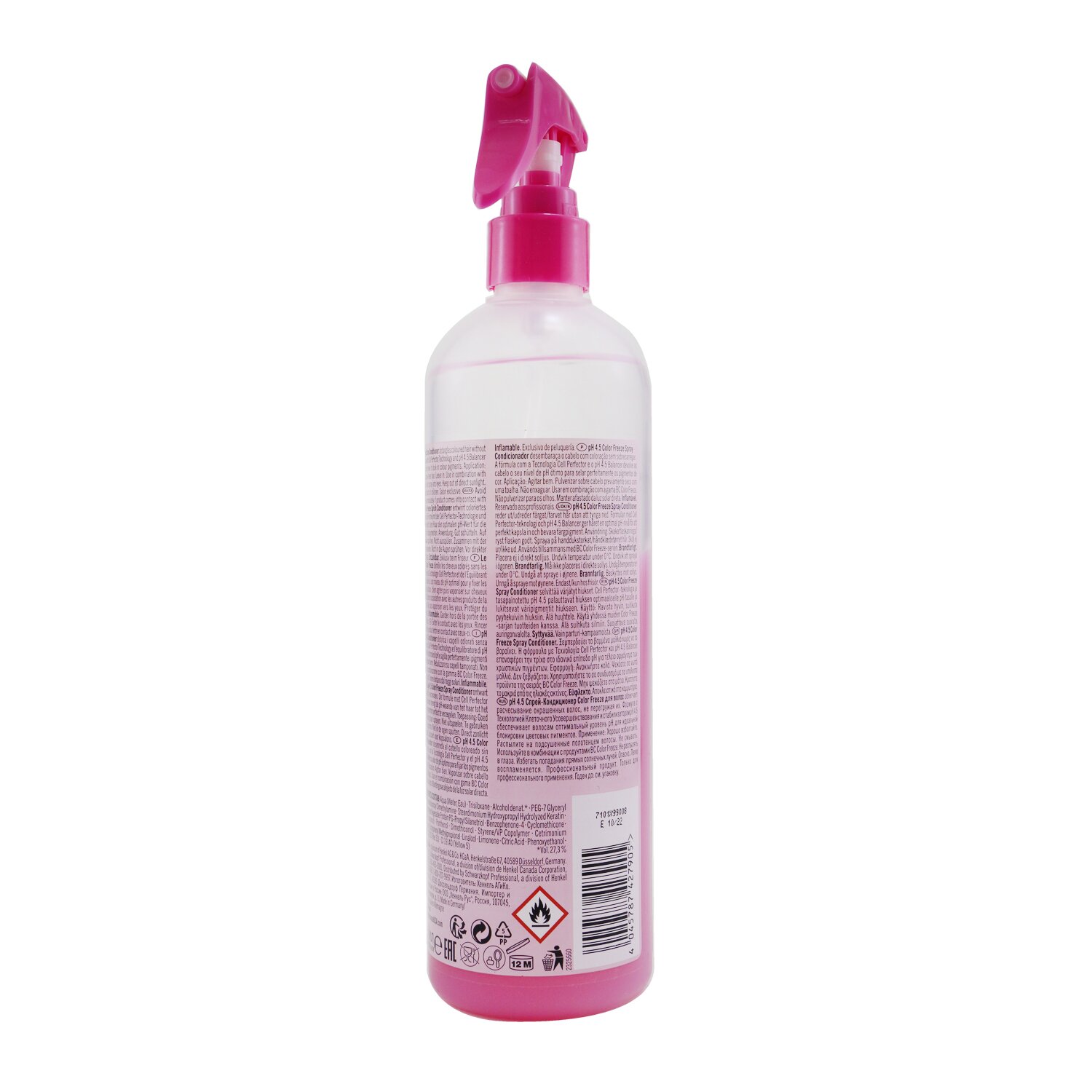 Schwarzkopf BC Bonacure pH 4.5 Color Freeze Кондиционер Спрей (для Окрашенных Волос) 400ml/13.5oz