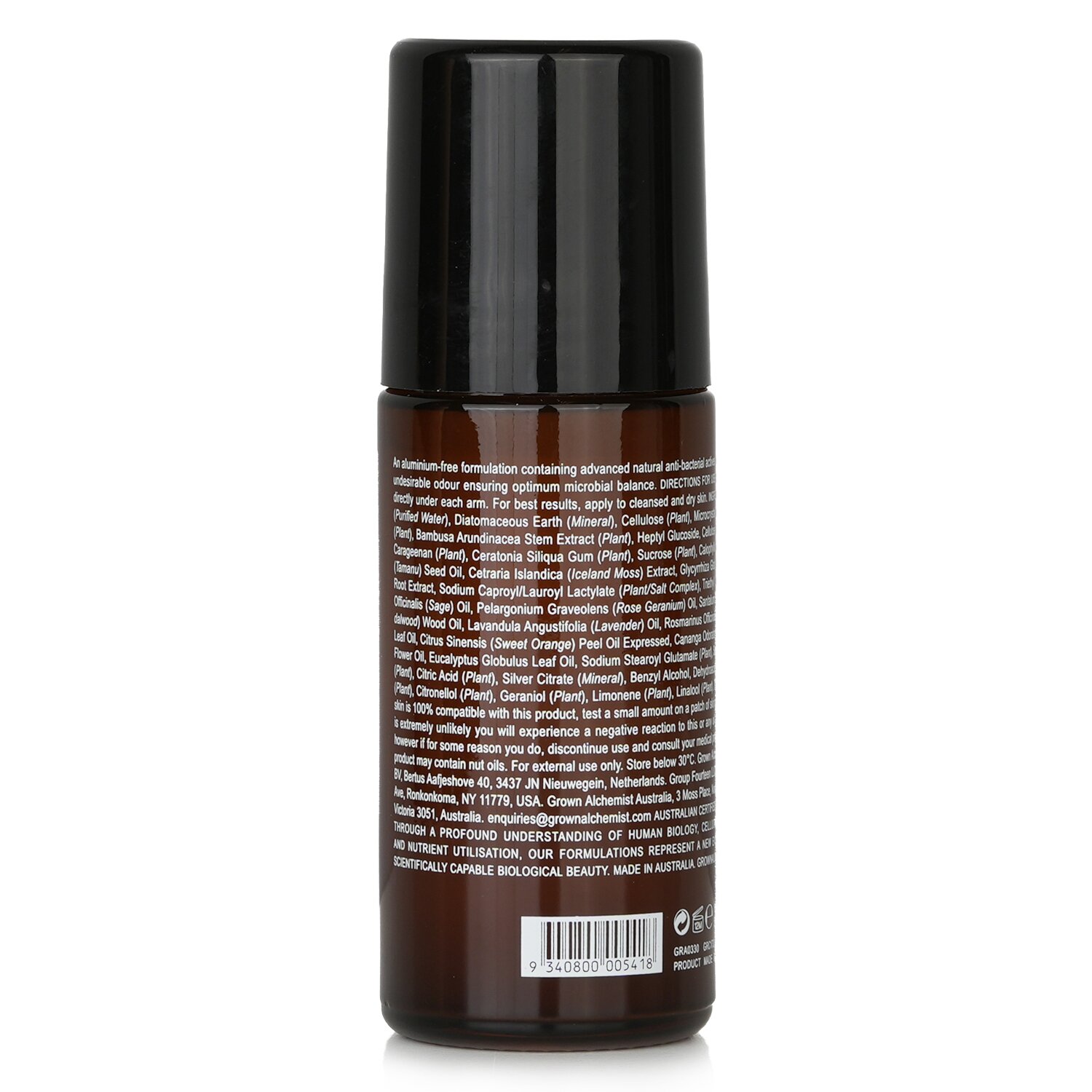 Grown Alchemist Roll-On Deodorant - With Icelandic Moss Extract & Sage Complex 50ml/1.69oz