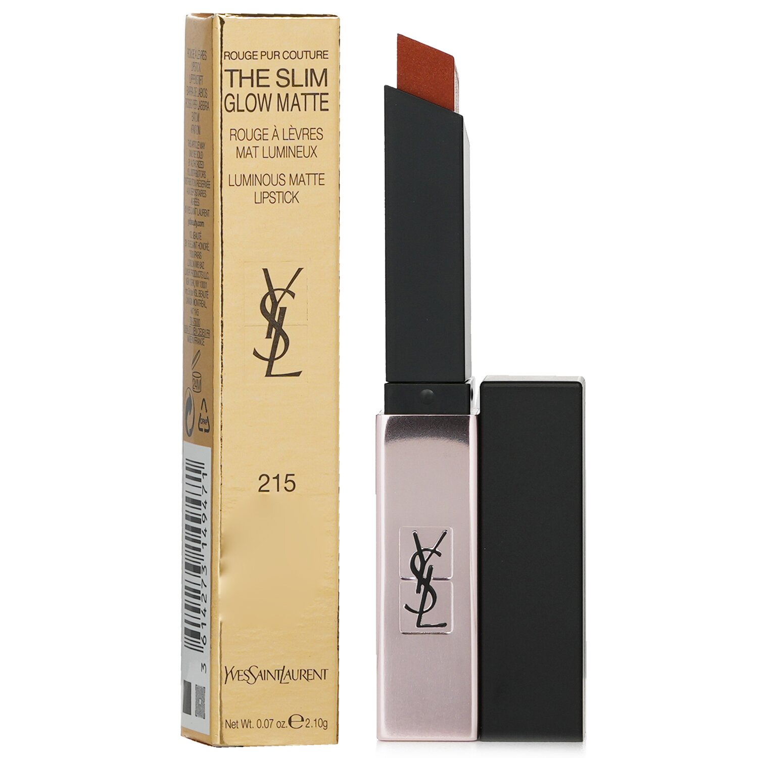 Yves Saint Laurent Rouge Pur Couture The Slim Glow Matte 2.1g/0.07oz