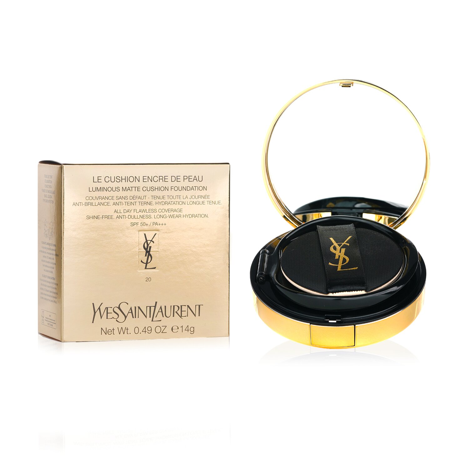 Yves Saint Laurent Le Cushion Encre De Peau Luminous Matte Cushion Foundation SPF50 14g/0.49oz