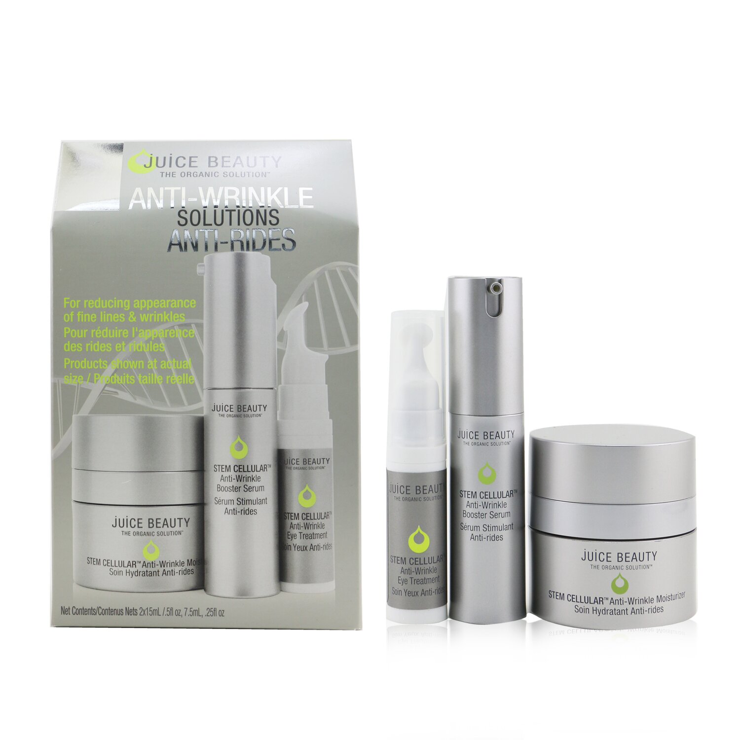 Juice Beauty Anti-Wrinkle Solutions Set 3pcs