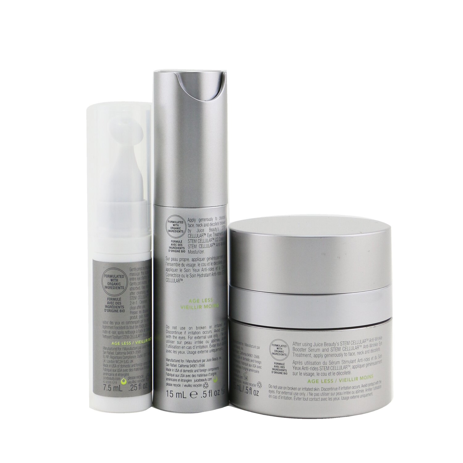 Juice Beauty Anti-Wrinkle Solutions Set 3pcs