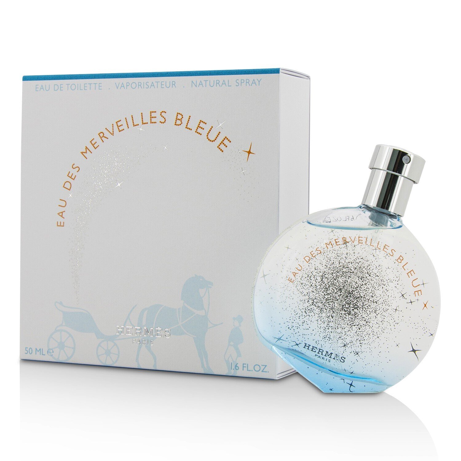 新品　HERMES エルメス　オーデメルヴェイユブルーEDT　50ｍl エルメス Hermes オー デ メルヴェイユ ブルー EDT SP 50ml/1.6oz