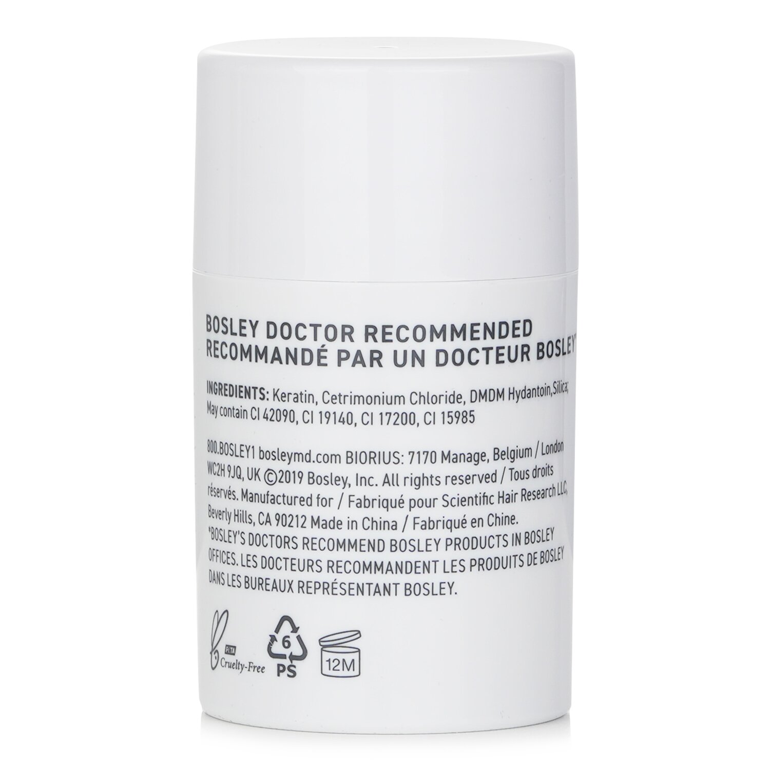Bosley BosleyMD BosVolumize Волокна для Густоты Волос 12g/0.42oz