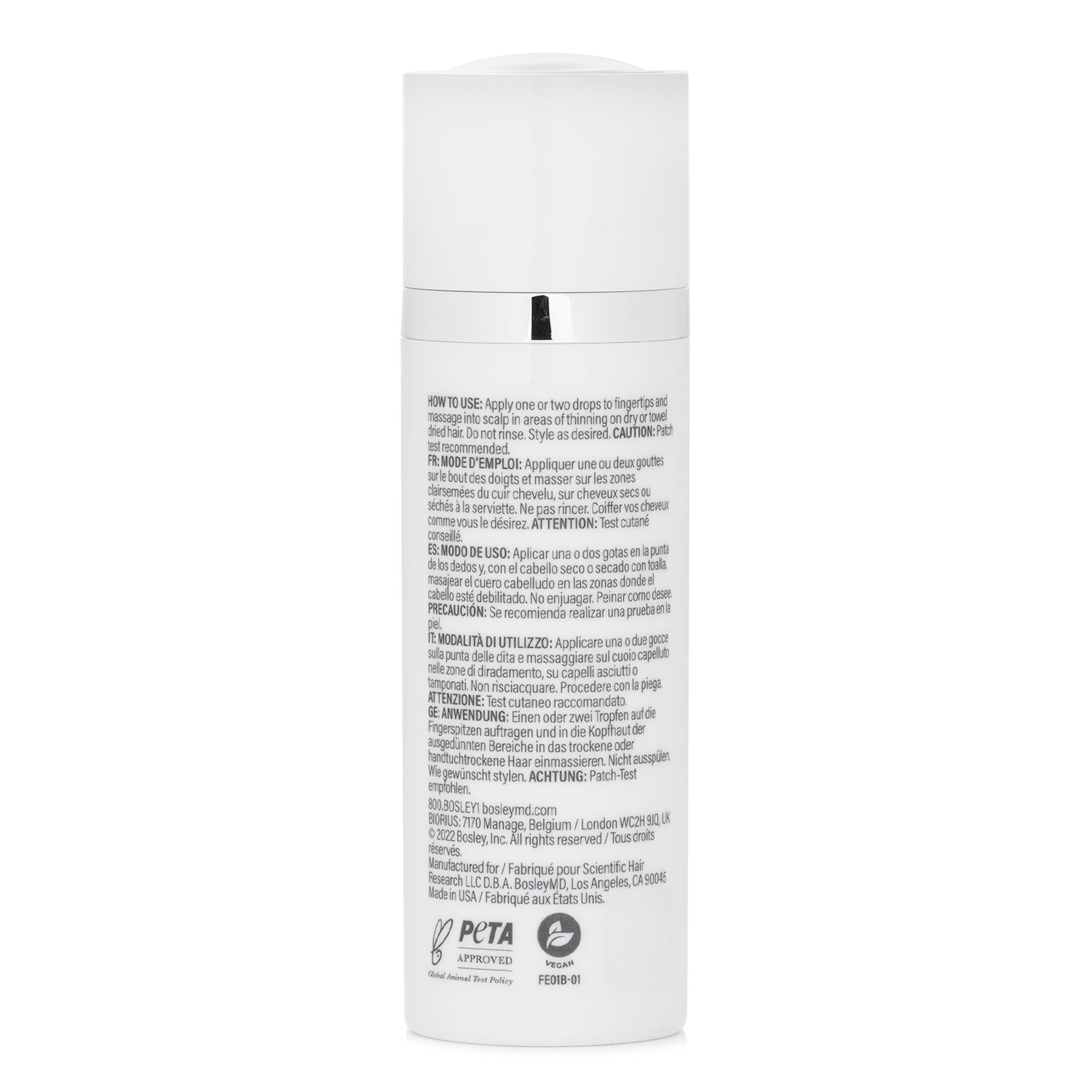 Bosley BosleyMD Healthy Hair & Scalp Follicle Energizer 30ml/1oz