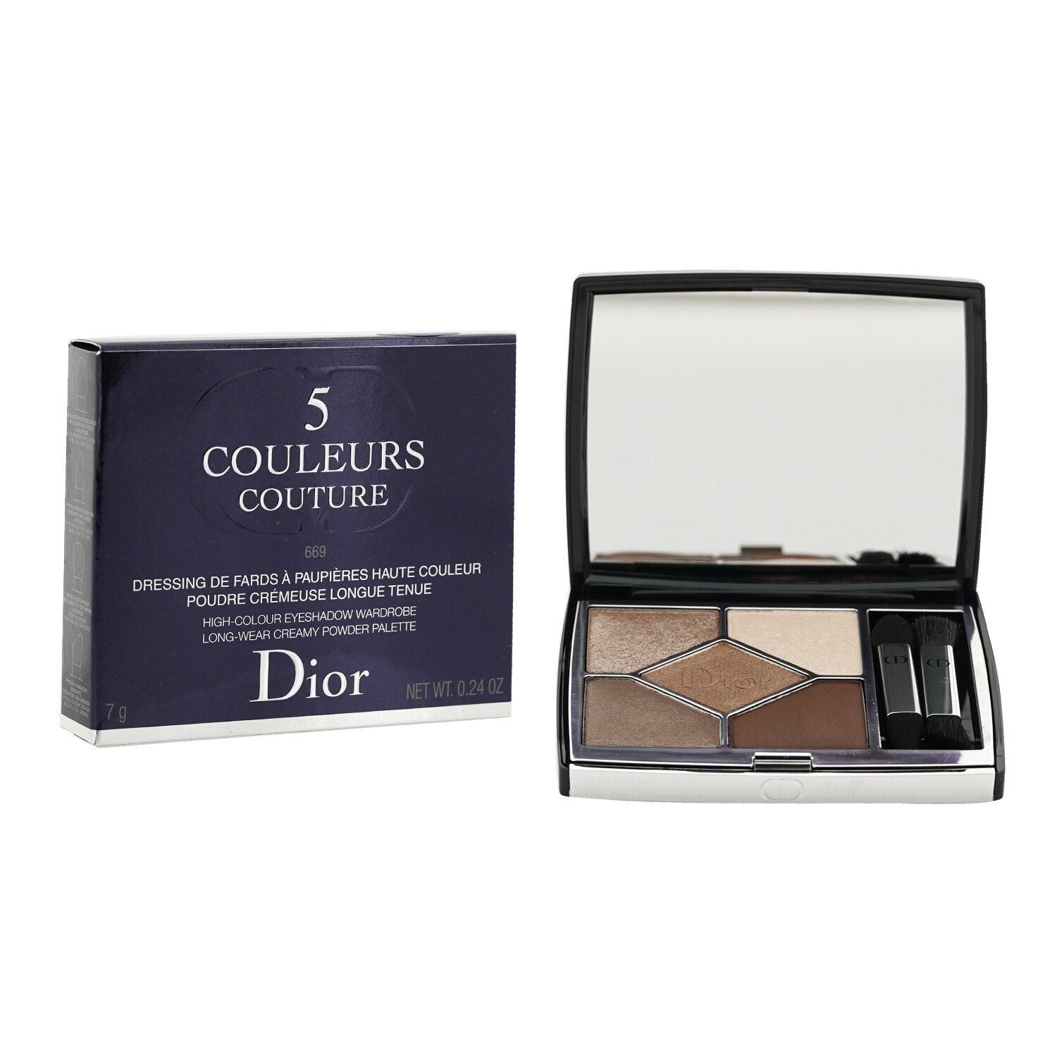 Christian Dior 5 Couleurs Couture Long Wear Creamy Powder Eyeshadow Palette 7g/0.24oz
