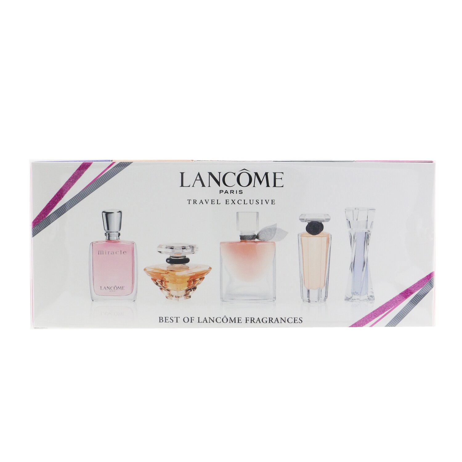 Lancome The Best Of Lancome Fragrance Miniature Coffret: Tresor, Hypnose, Miracle, Tresor In Love, La Vie EST Belle 5pcs