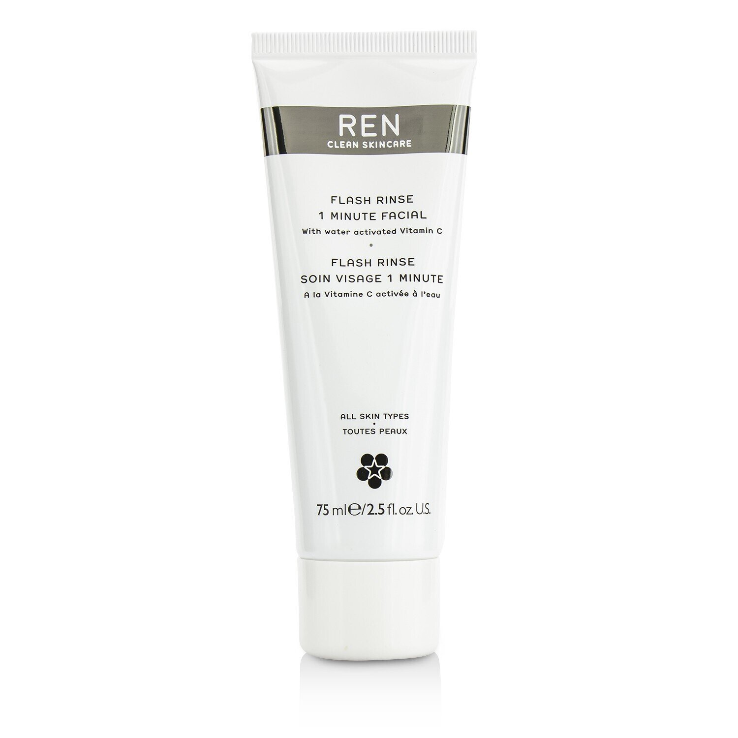  Ren Flash Rinse 1 Minute Facial 75ml/2.5oz