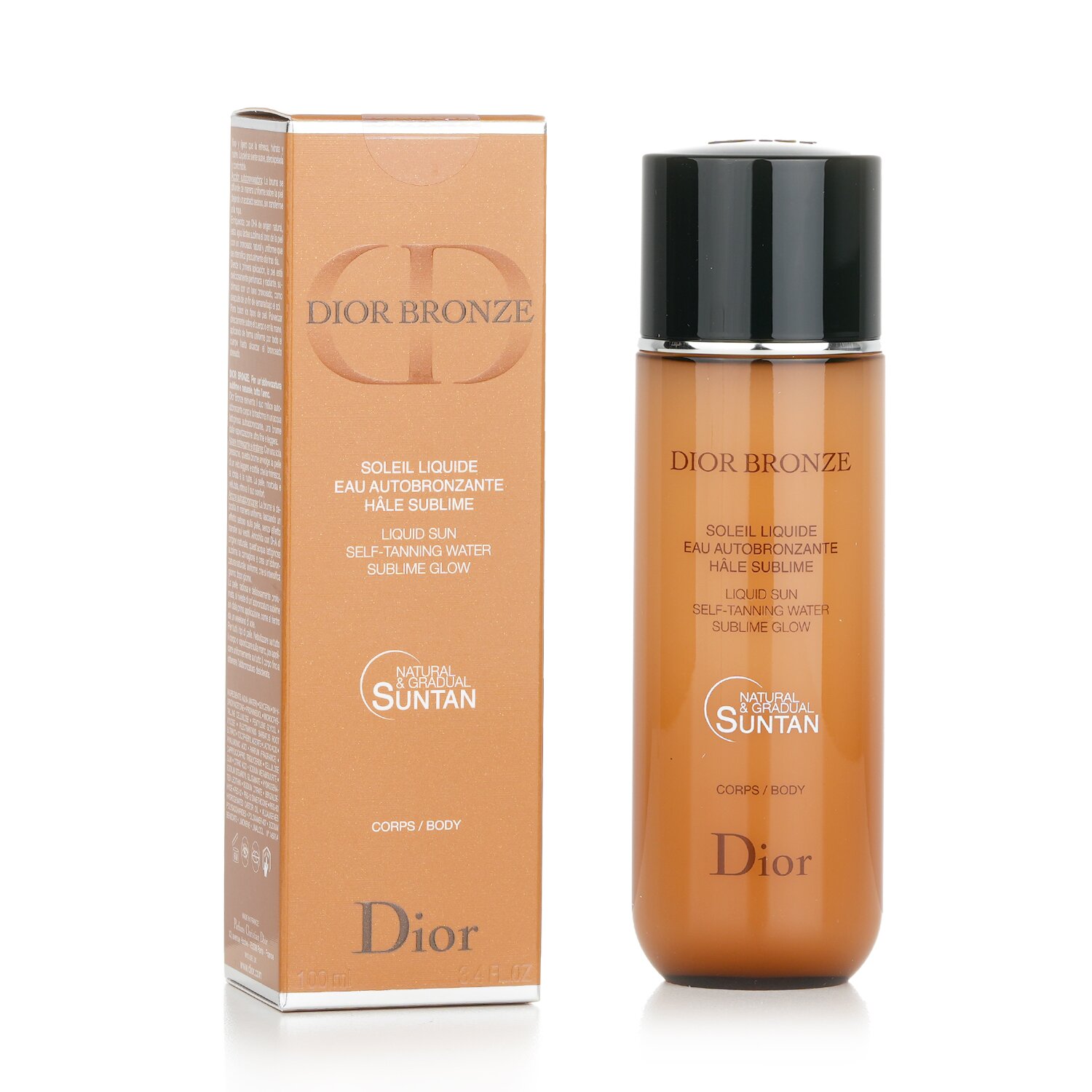 Christian Dior Dior Bronze Liquid Sun Self-Tanning Water Sublime Glow For Body 100ml/3.4oz
