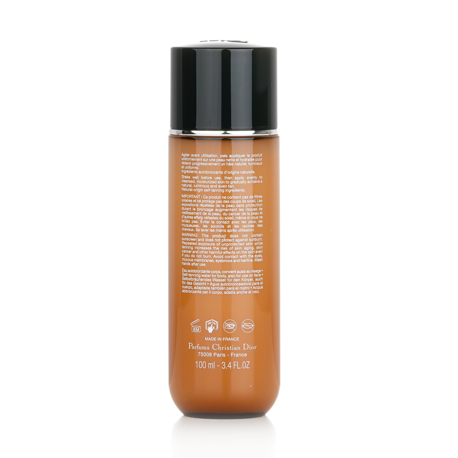 Christian Dior Dior Bronze Liquid Sun Self-Tanning Water Sublime Glow For Body 100ml/3.4oz