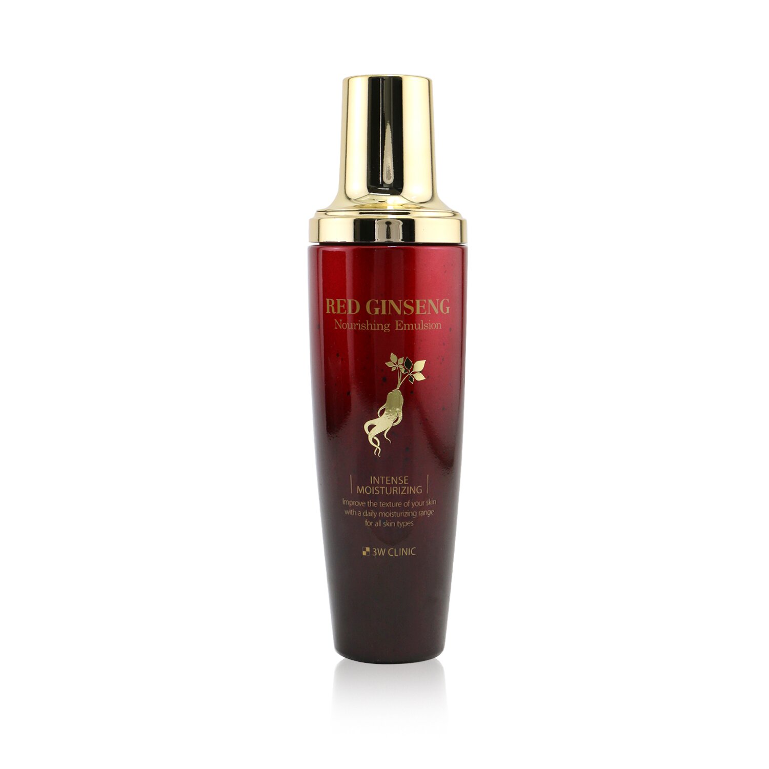 3W Clinic Red Ginseng Nourishing Emulsion (Intense Moisturizing) 130ml/4.4oz