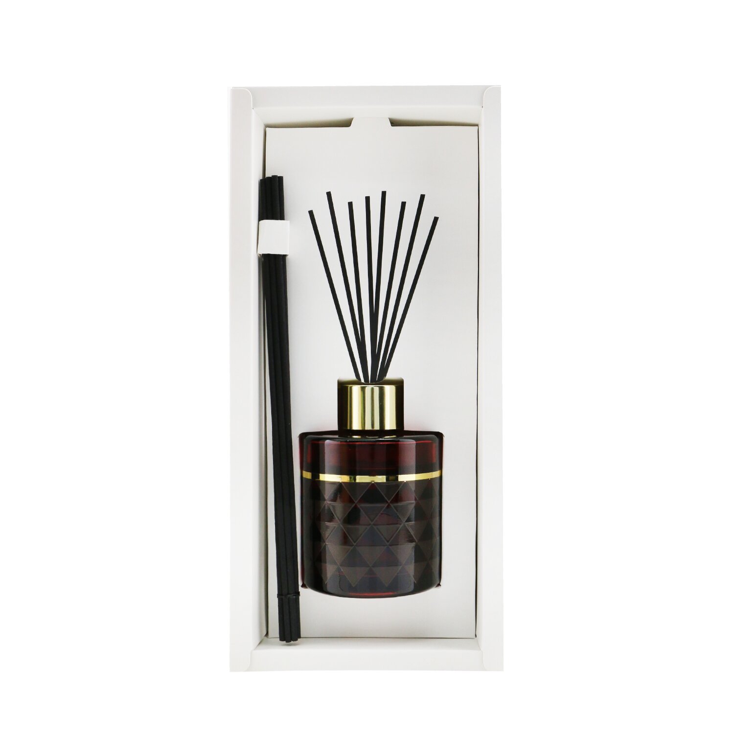 Lampe Berger (Maison Berger Paris) Clarity Burgundy Pre-Filled Reed Diffuser - Amber Powder 115ml/3.8oz