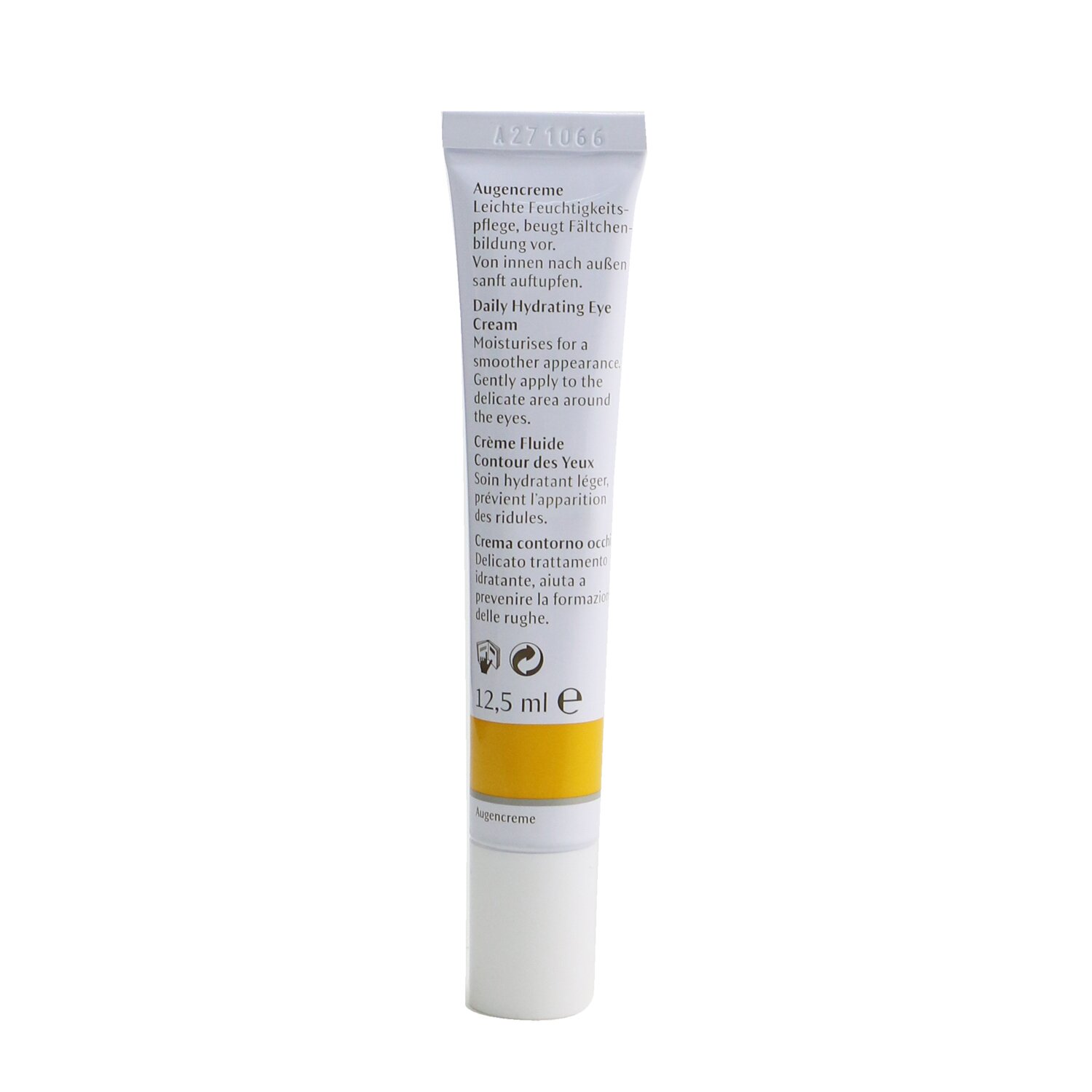 Dr. Hauschka Daily Hydrating Eye Cream (Exp. Date: 08/2021) 12.5ml/0.4oz