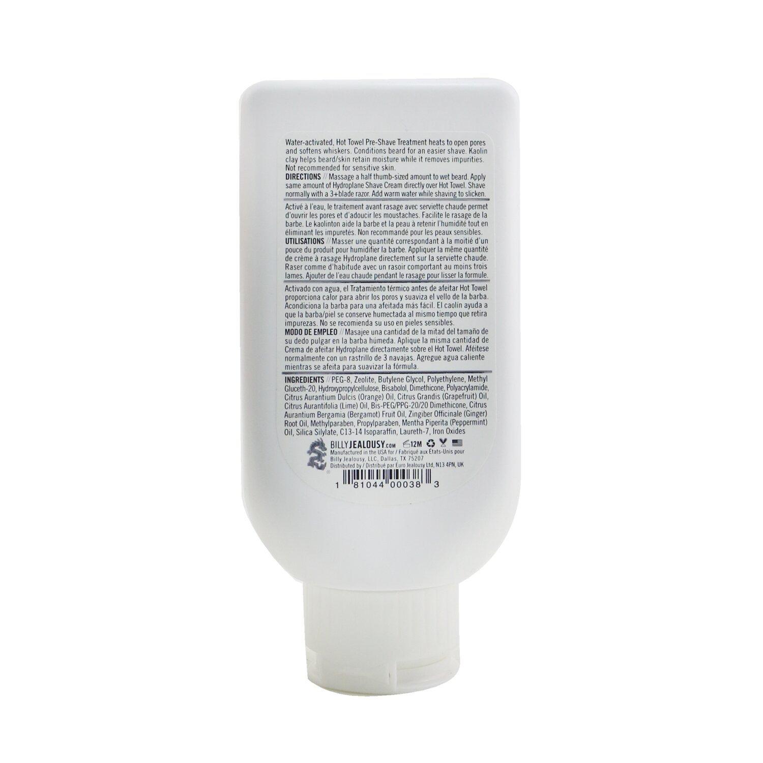 Billy Jealousy Signature Hot Towel Heating Pre-Shave Treatment 88ml/3oz